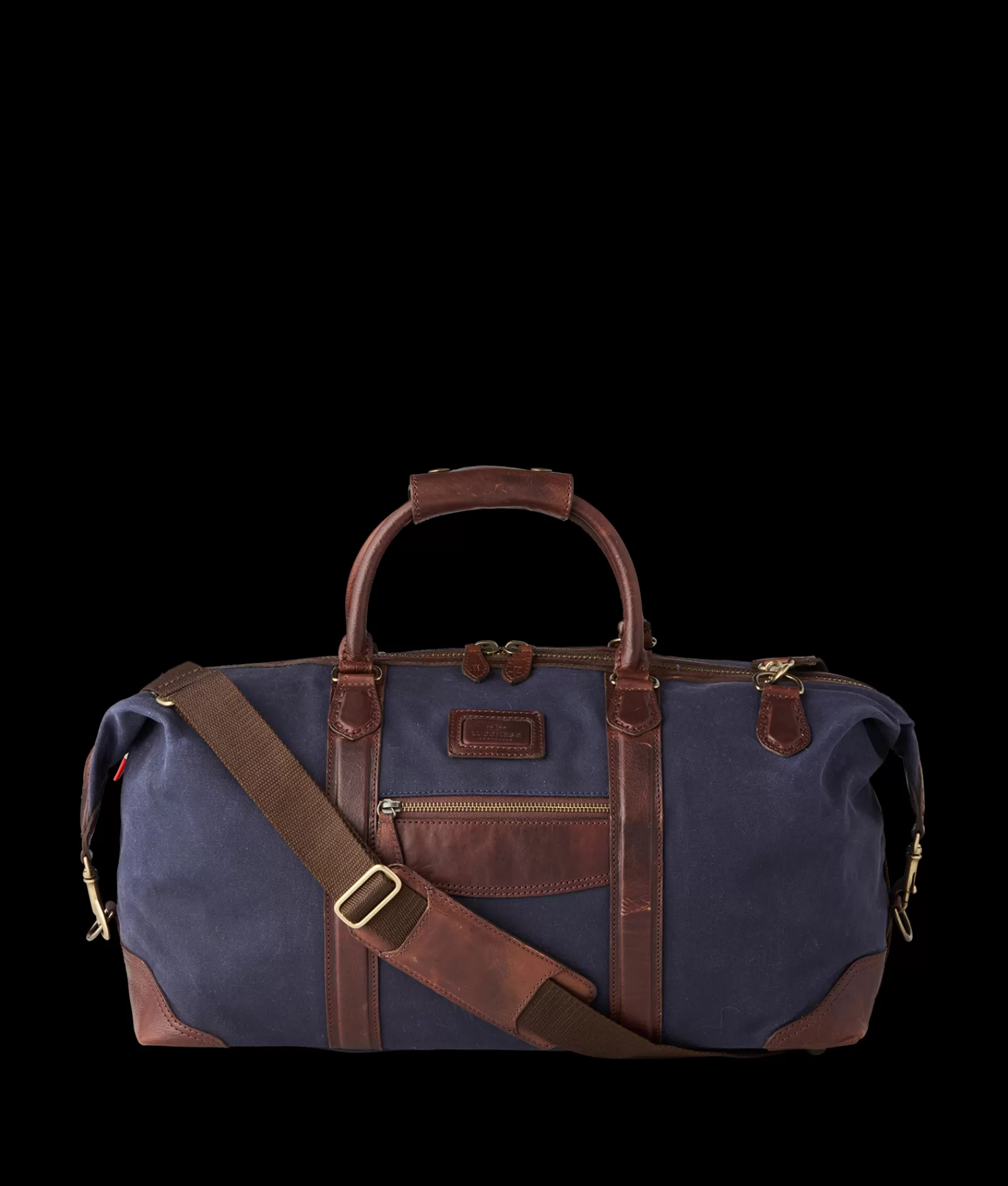 Lucchese Travel | Travel | Everyday Waxed Canvas Weekender Navy