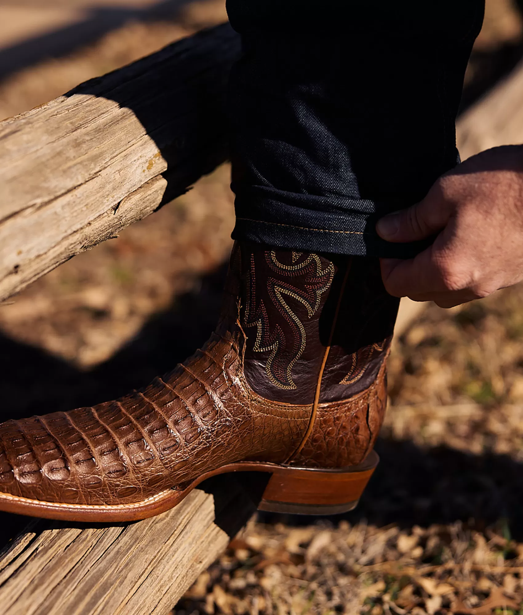 Lucchese Horseman | Cowboy | Fisher BarrelBrown+Tan