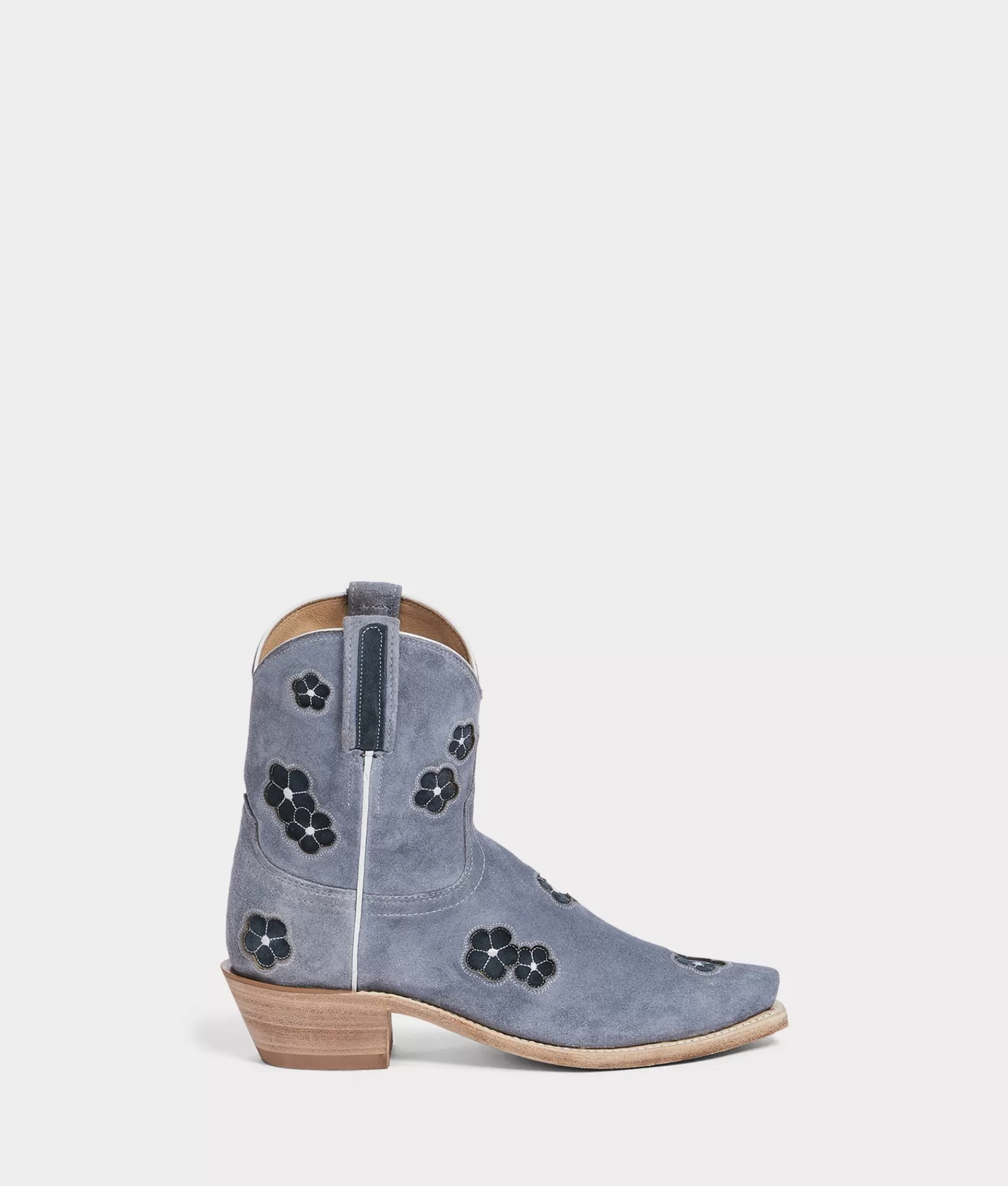 Lucchese Booties | Cowboy | Flora AriaBlue