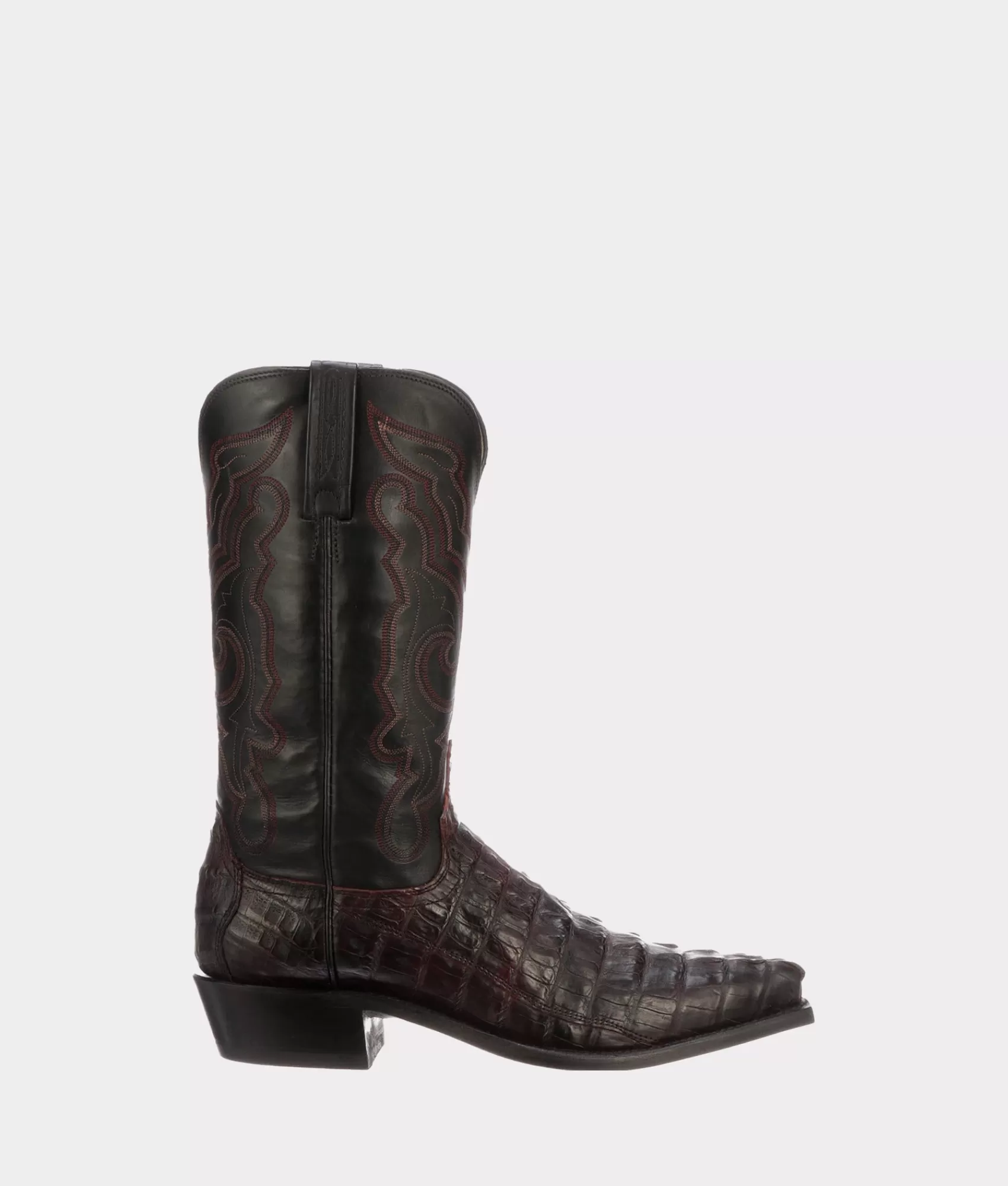 Lucchese Cowboy | Franklin BlackCherry+Black