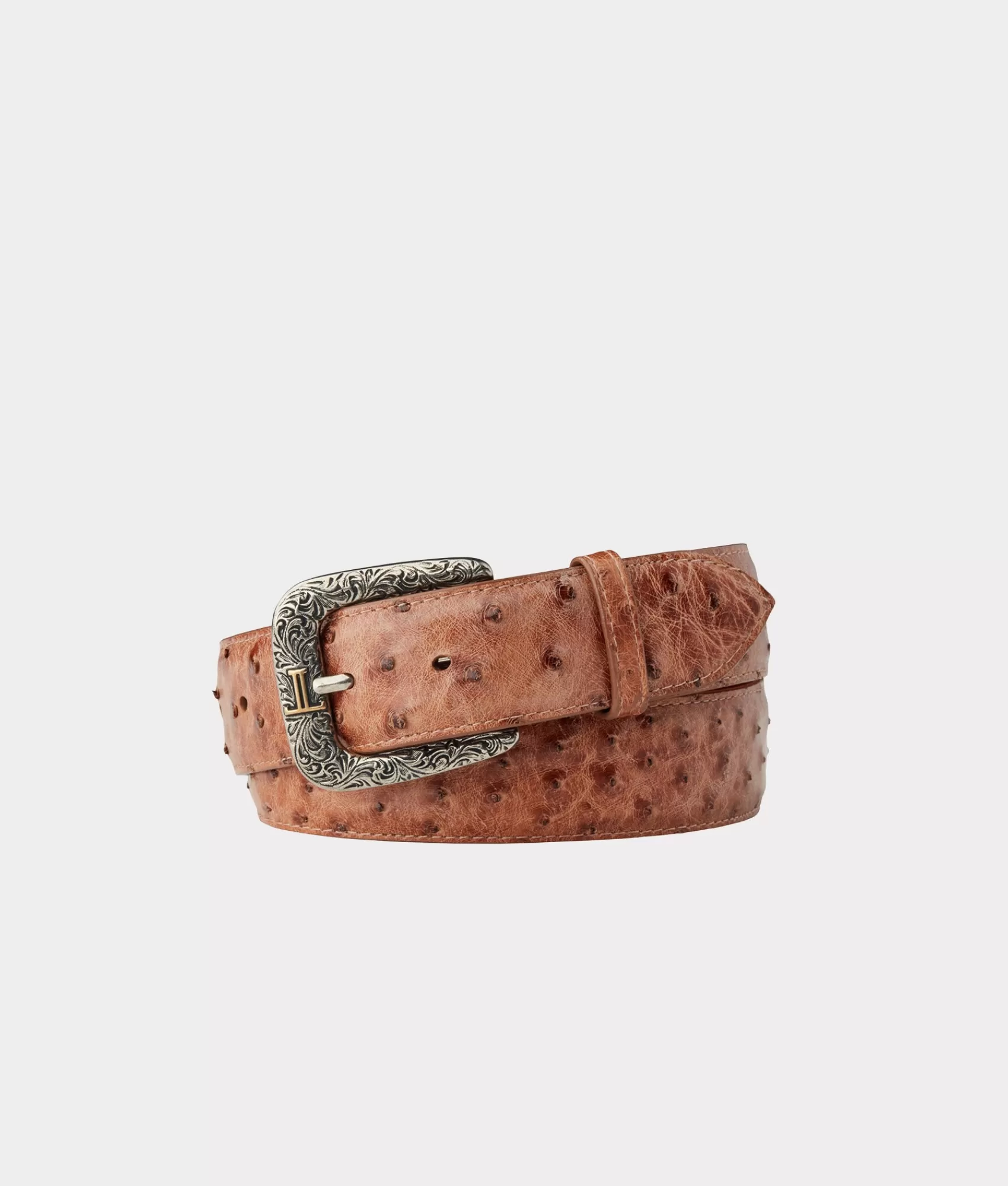 Lucchese Belts & Belt Accessories | Full Quill Ostrich Barnwood