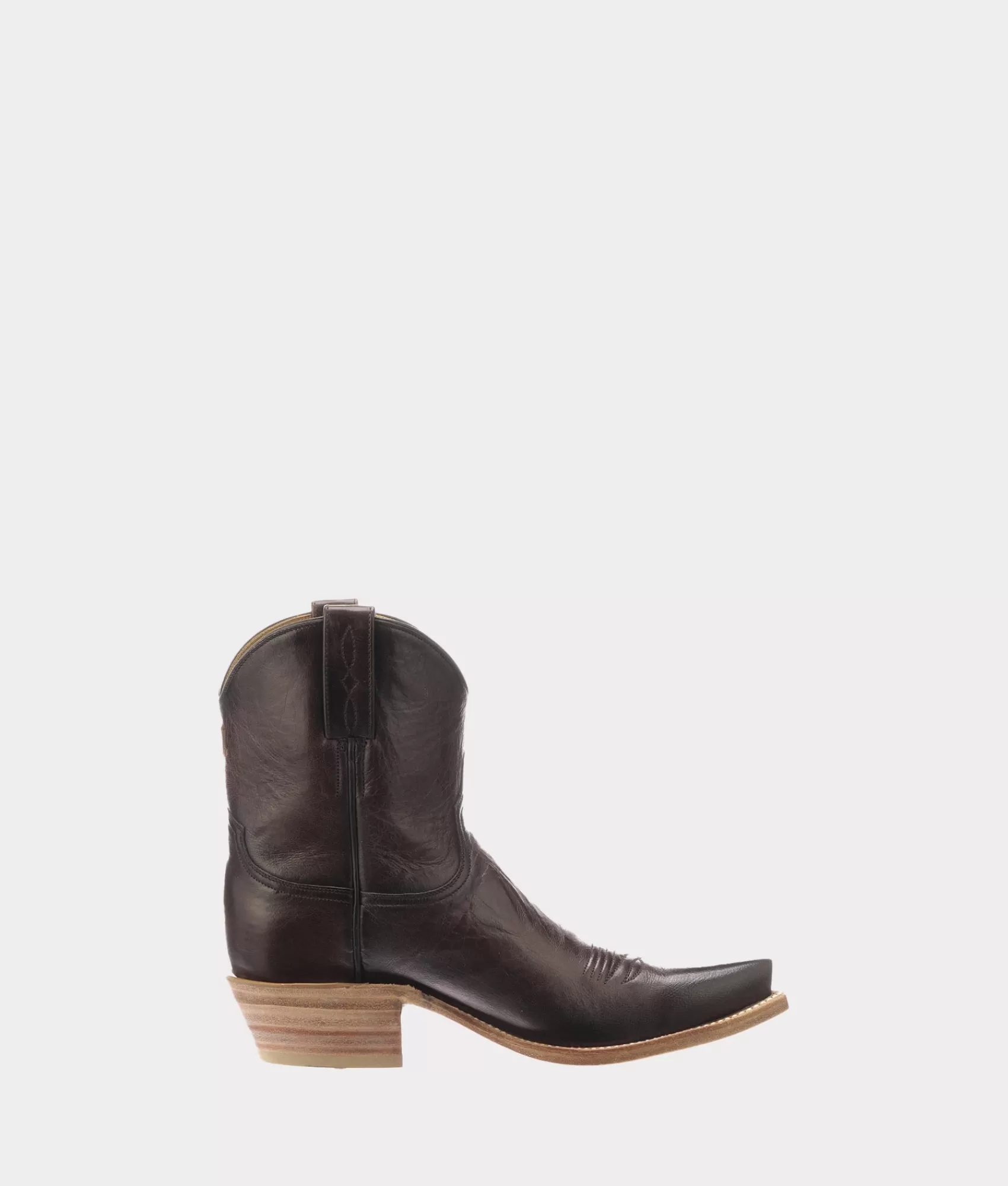 Lucchese Booties | Cowboy | Gaby Chocolate+Goat