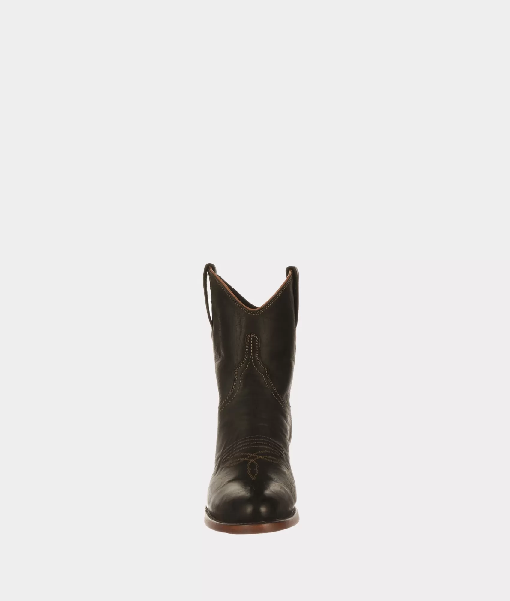 Lucchese Booties | Cowboy | Gaby BlackW/Sienna+Cognac