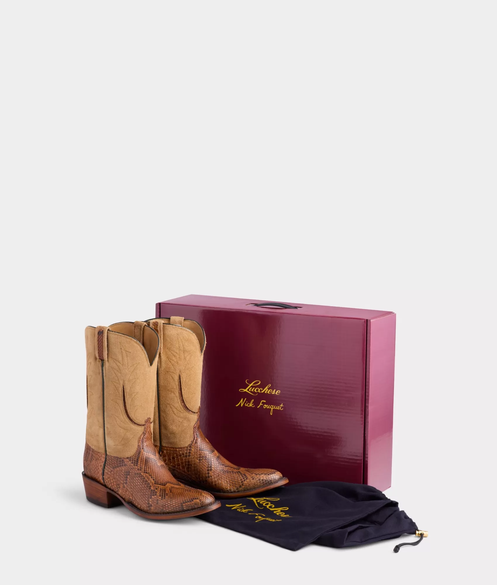Lucchese Cowboy | Hawk Moon Cognac