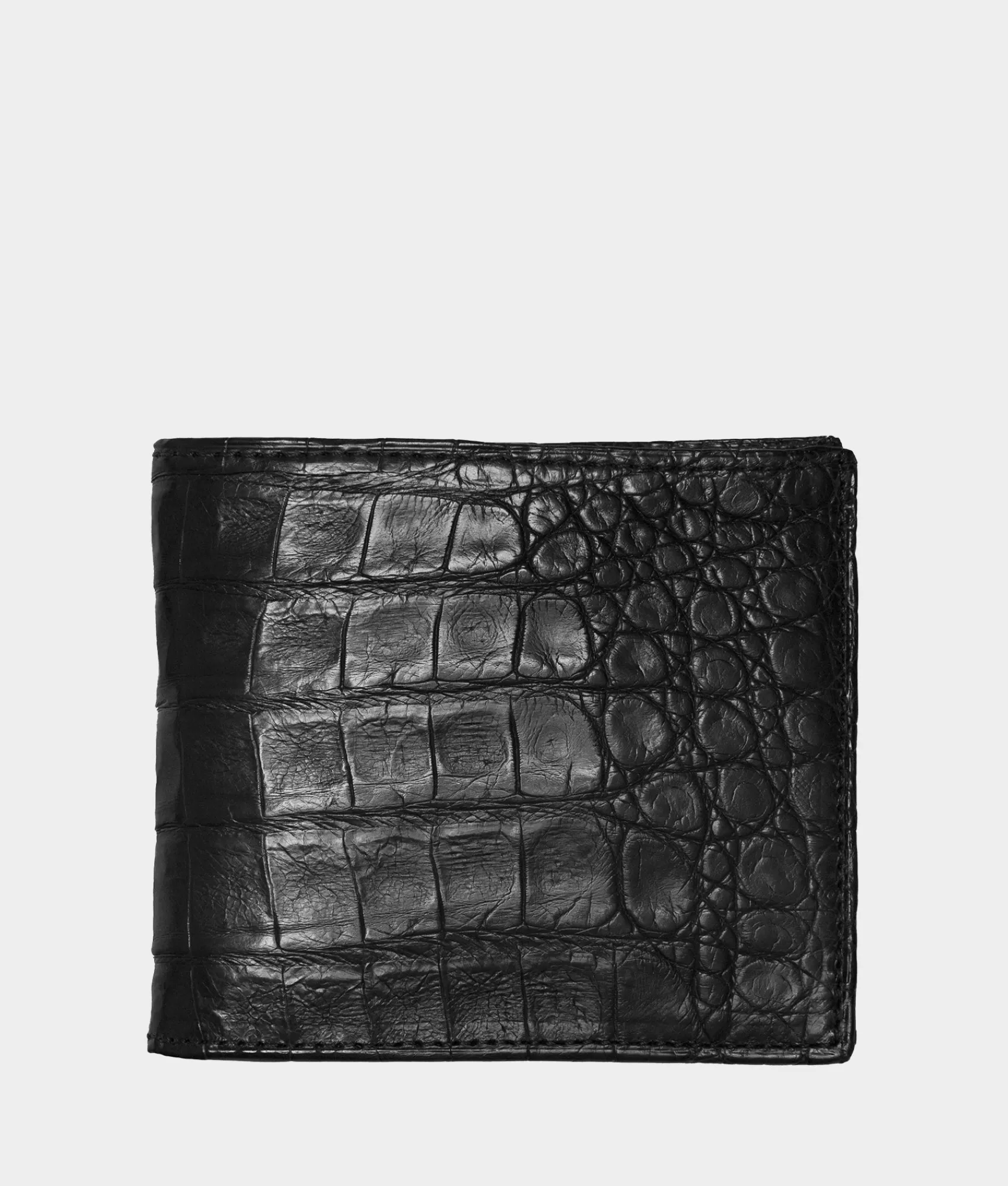Lucchese Small Leather Goods | Small Leather Goods | Hipster Wallet – Crocodile Black