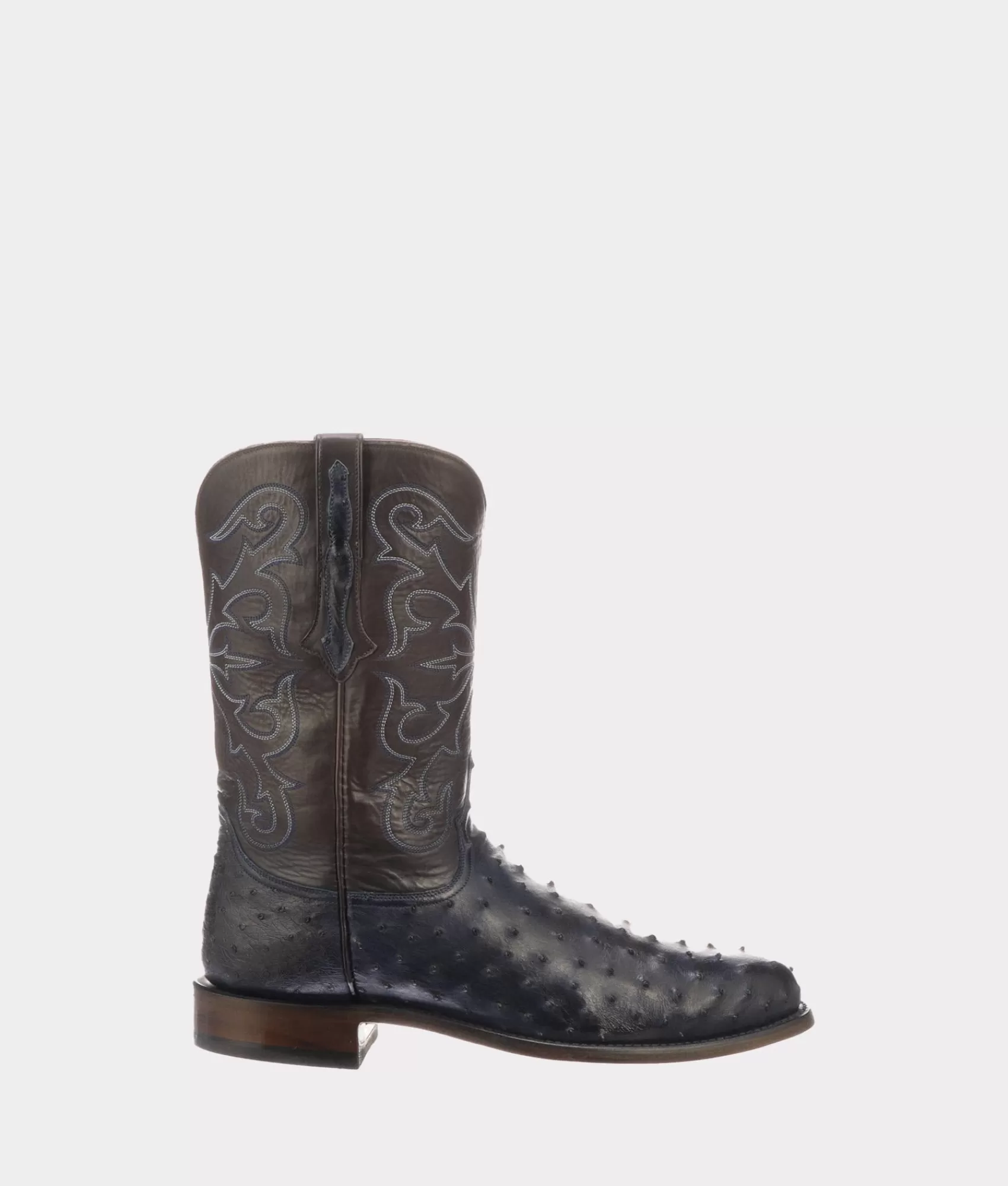 Lucchese Roper | Cowboy | Hudson Navy+Chocolate