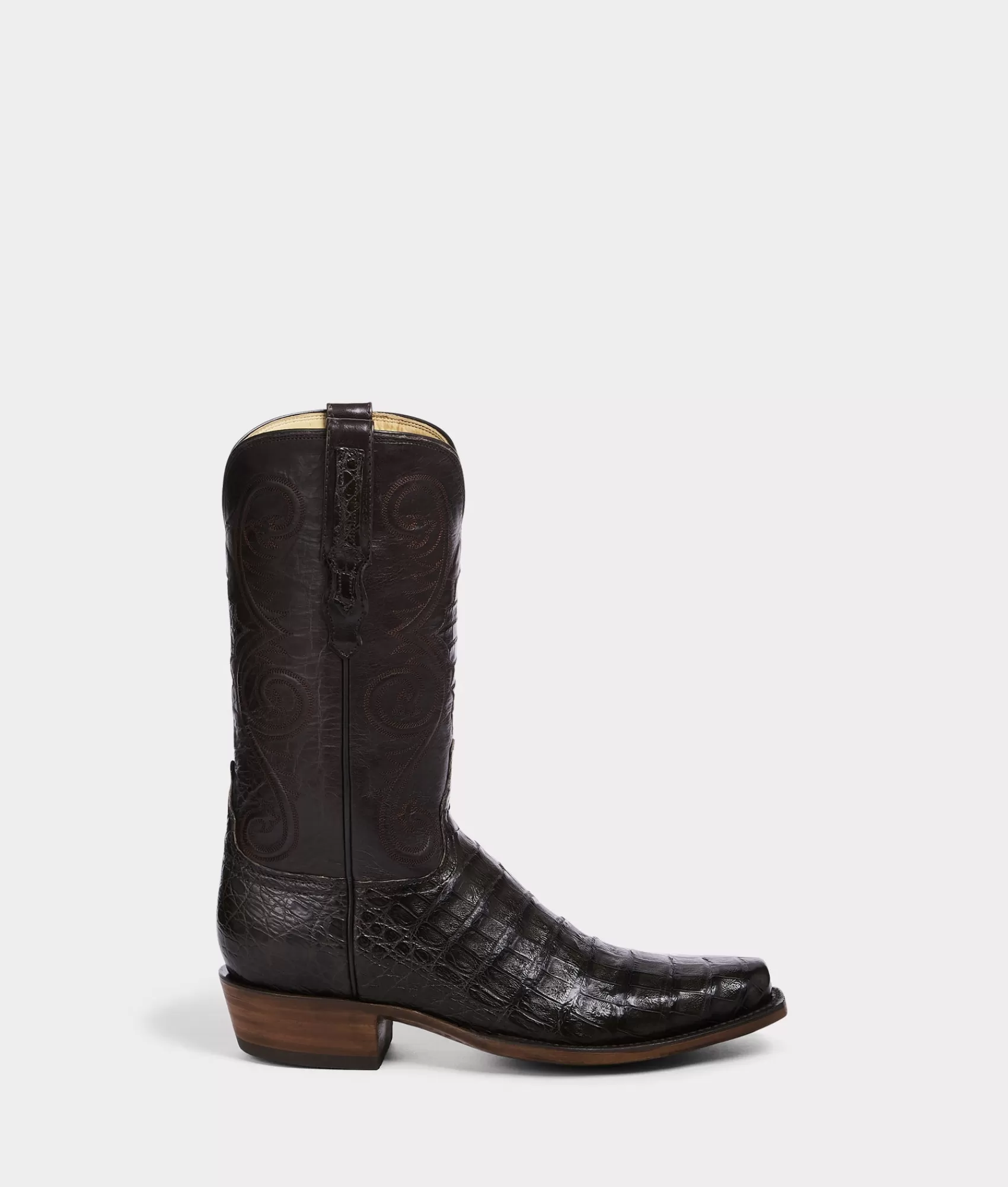 Lucchese Cowboy | Jones Chocolate+DarkBrown