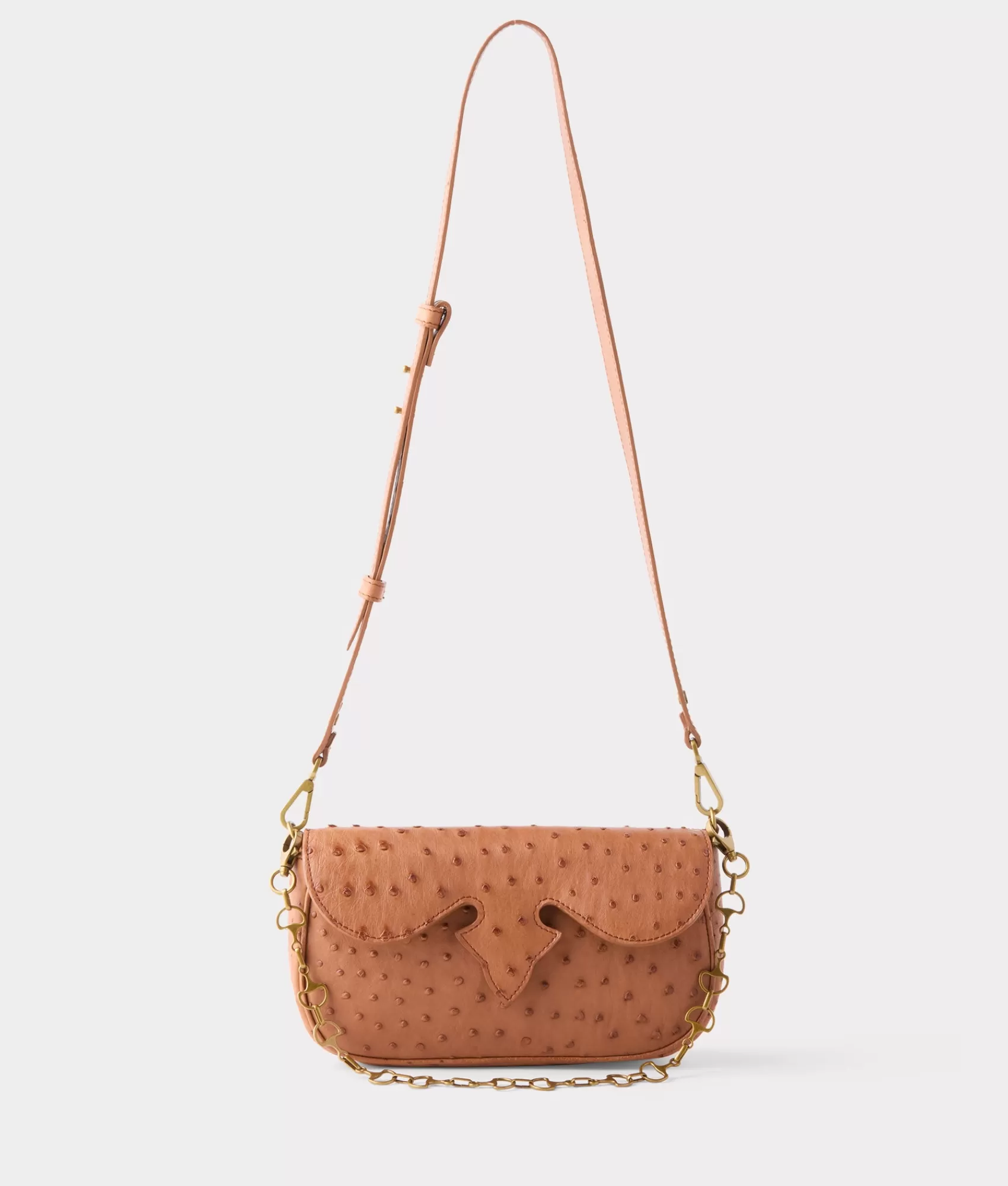Lucchese Handbags | Joni Exotic Baguette Rum