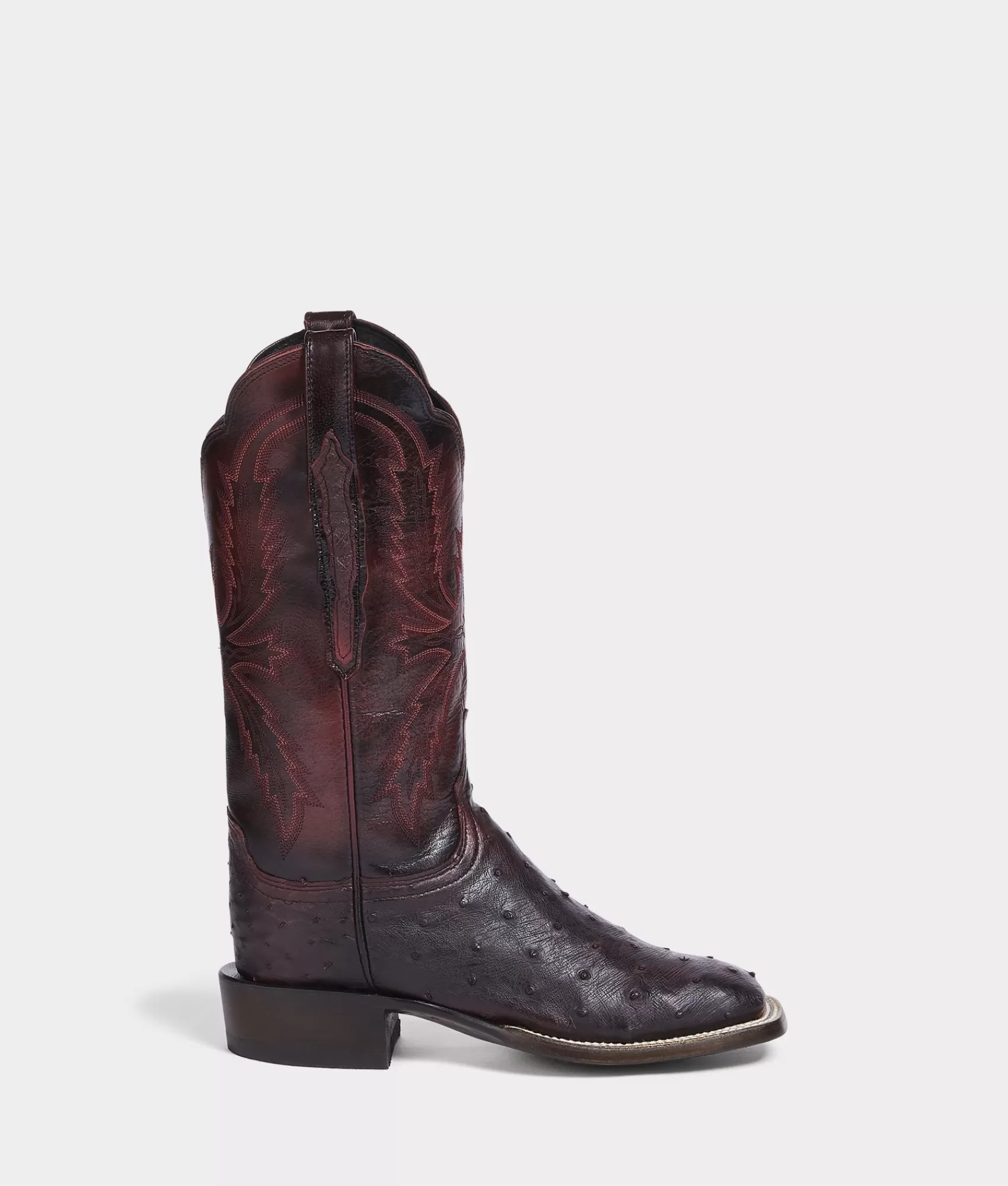 Lucchese Cowboy | Josephine Horseman AntiqueBlackCherry