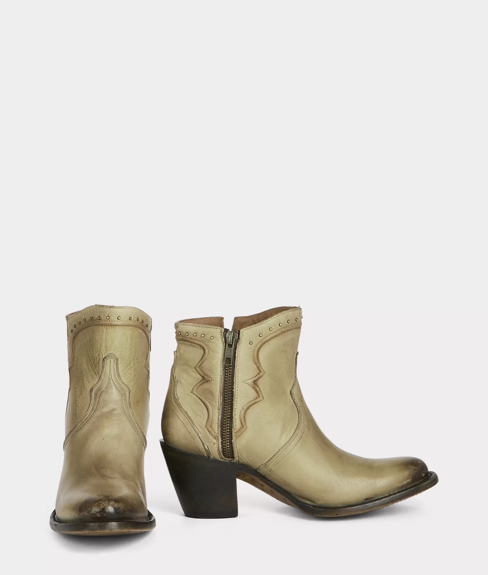 Lucchese Booties | Karla Bone
