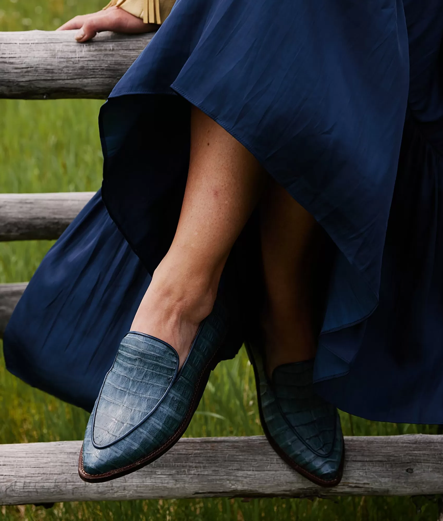 Lucchese Loafers | Karmen Blue