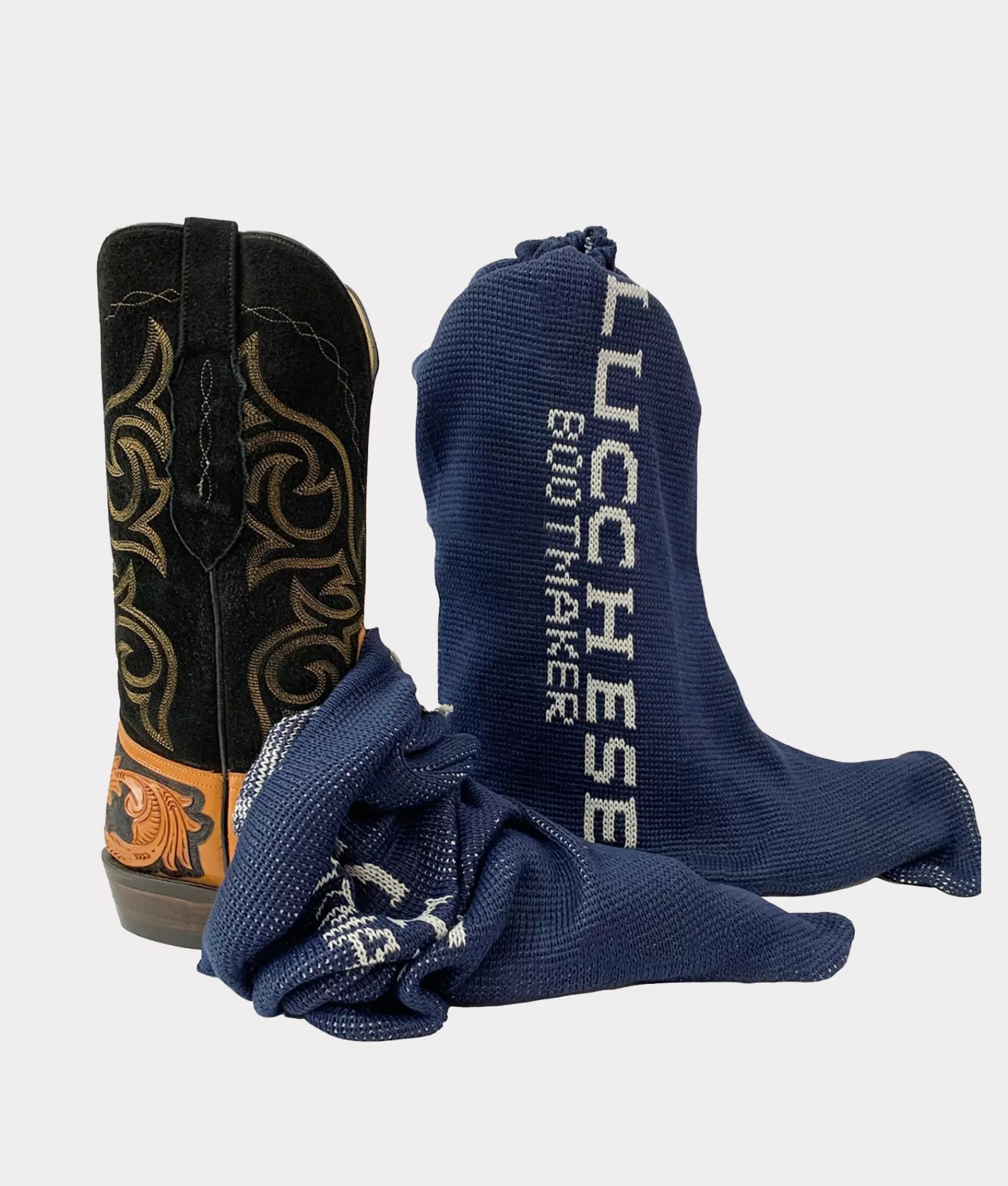 Lucchese Socks | Socks | Knit Boot Socks Blue