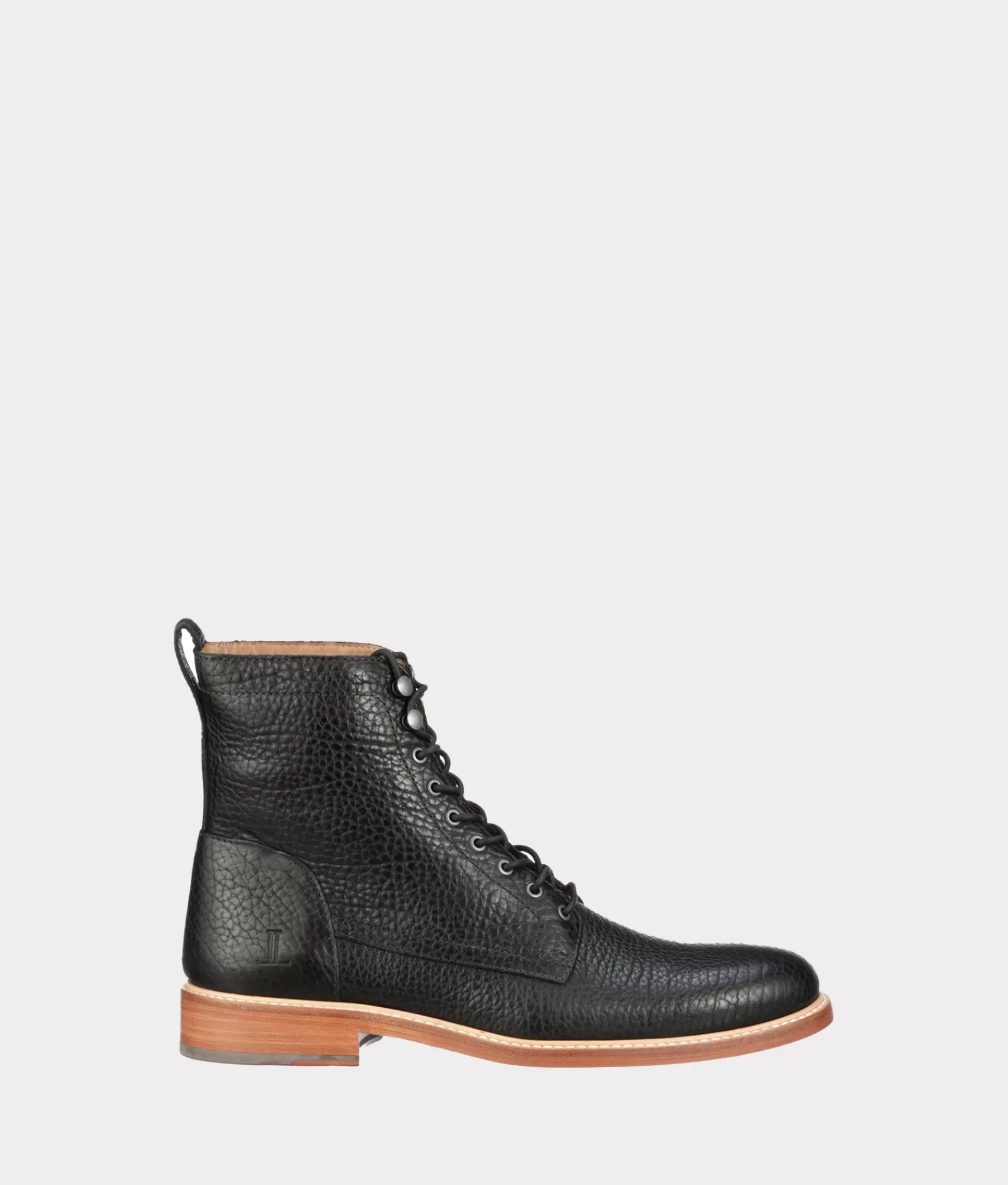 Lucchese After Ride | 6" Lace Up Derby Boot Black
