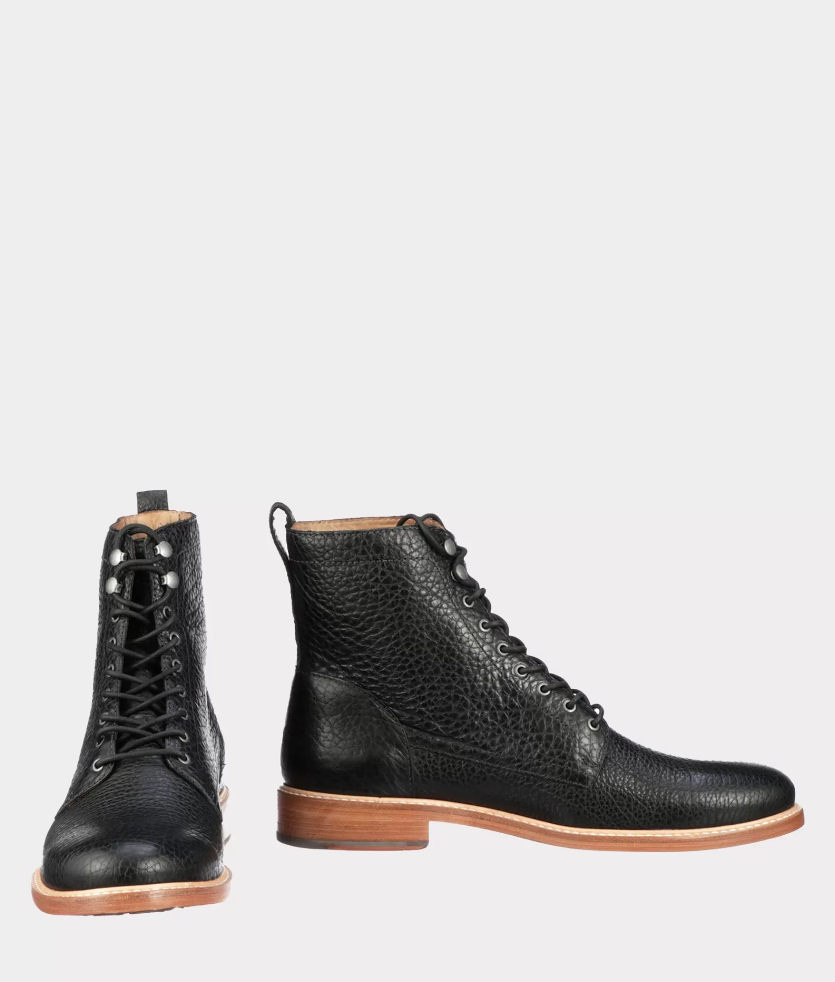 Lucchese After Ride | 6" Lace Up Derby Boot Black
