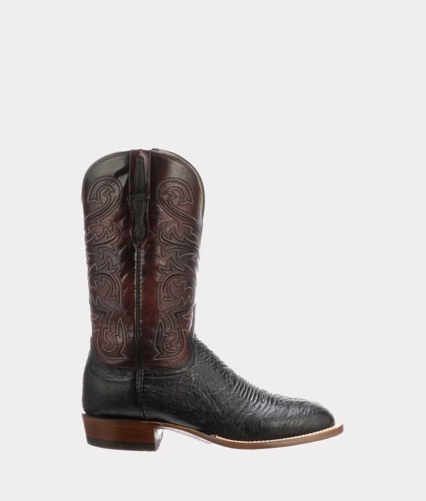 Lucchese Horseman | Cowboy | Lance Black+BlackCherry