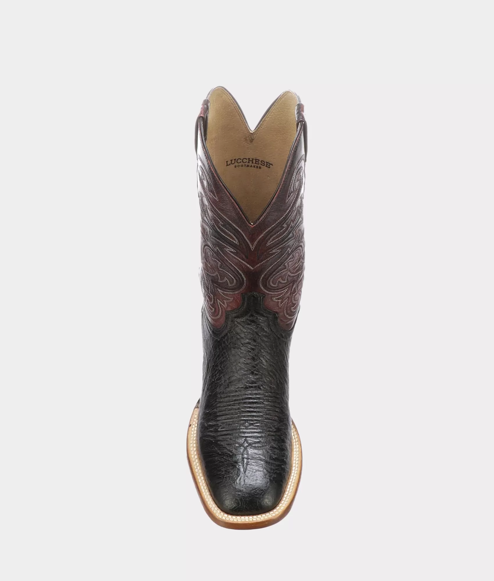 Lucchese Horseman | Cowboy | Lance Black+BlackCherry
