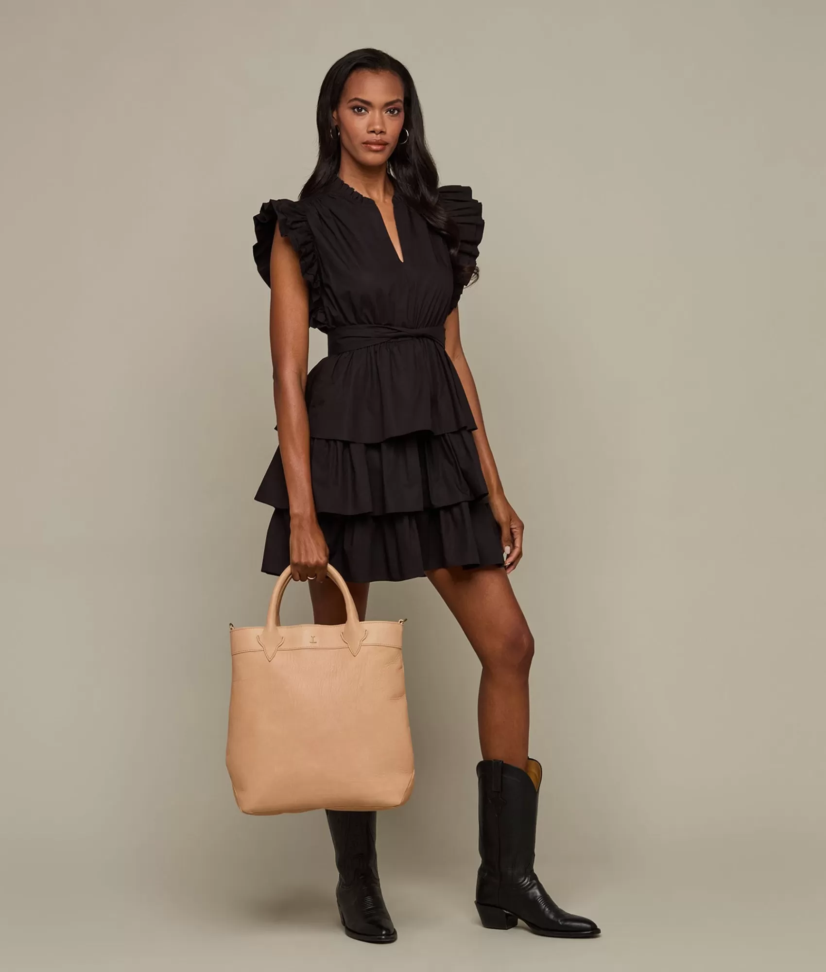 Lucchese Handbags | Large Lola Shopper Caramel