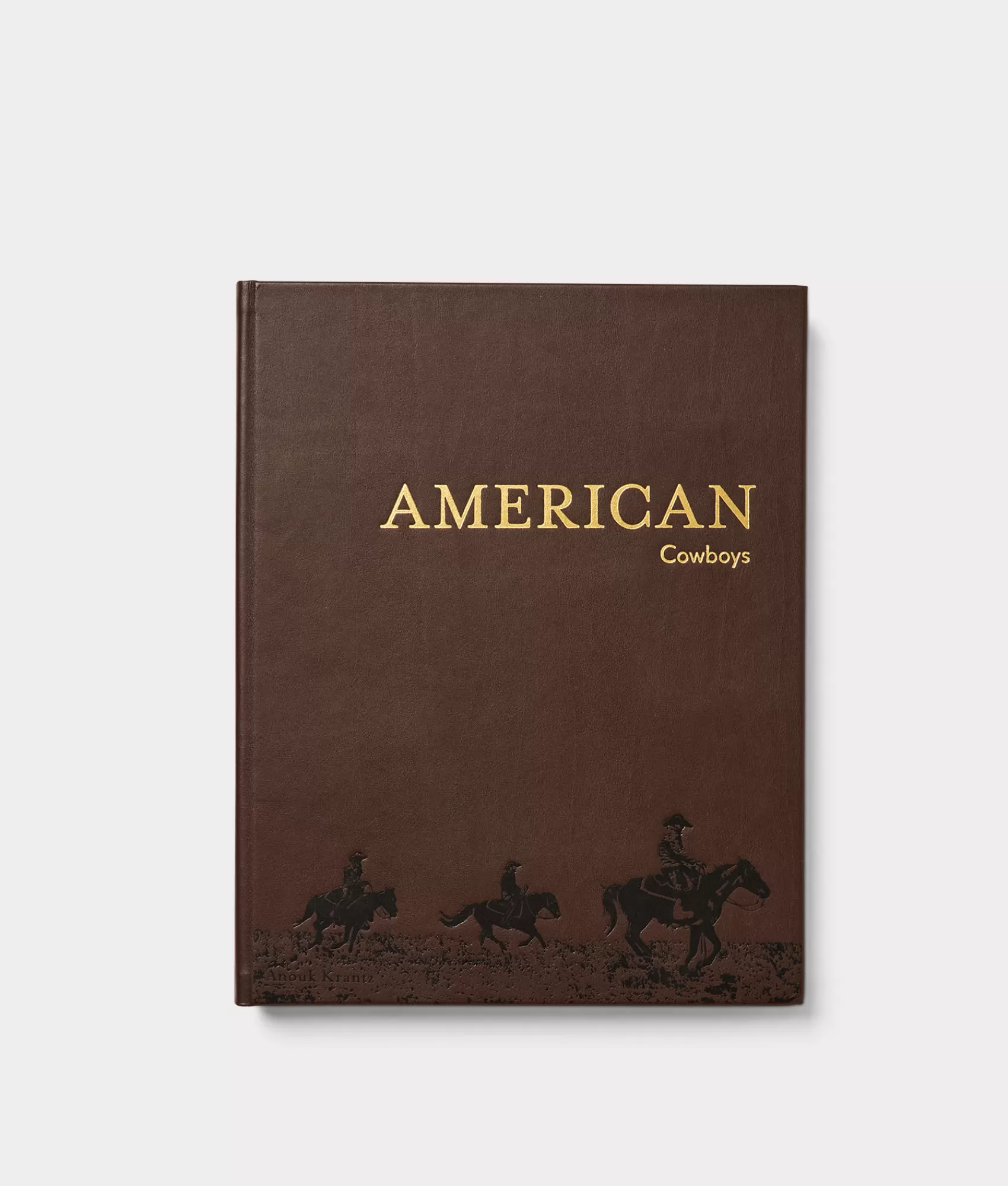 Lucchese Books | Books | Leather Bound Cowboy Book Brown