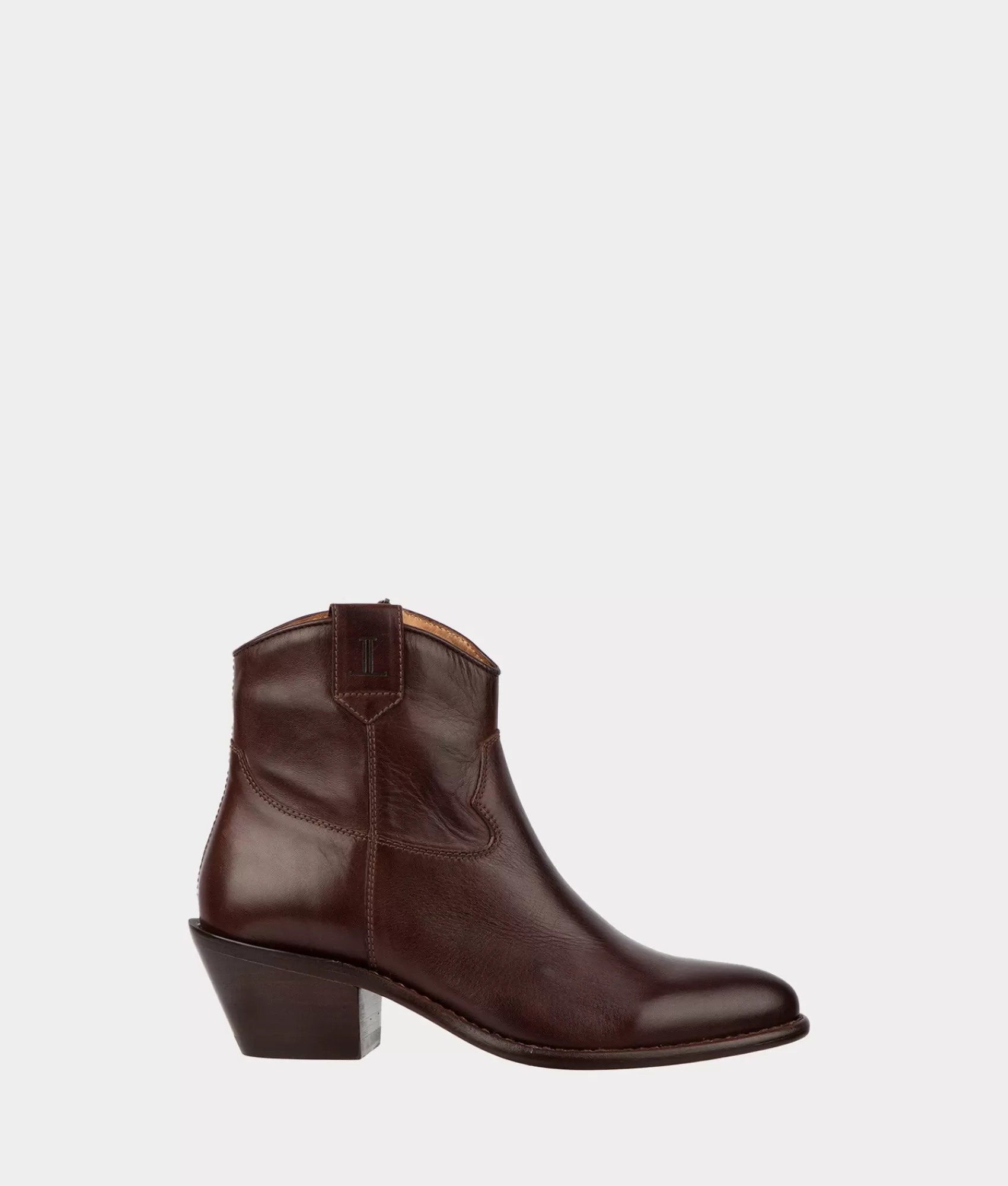 Lucchese Booties | Lilah Chocolate