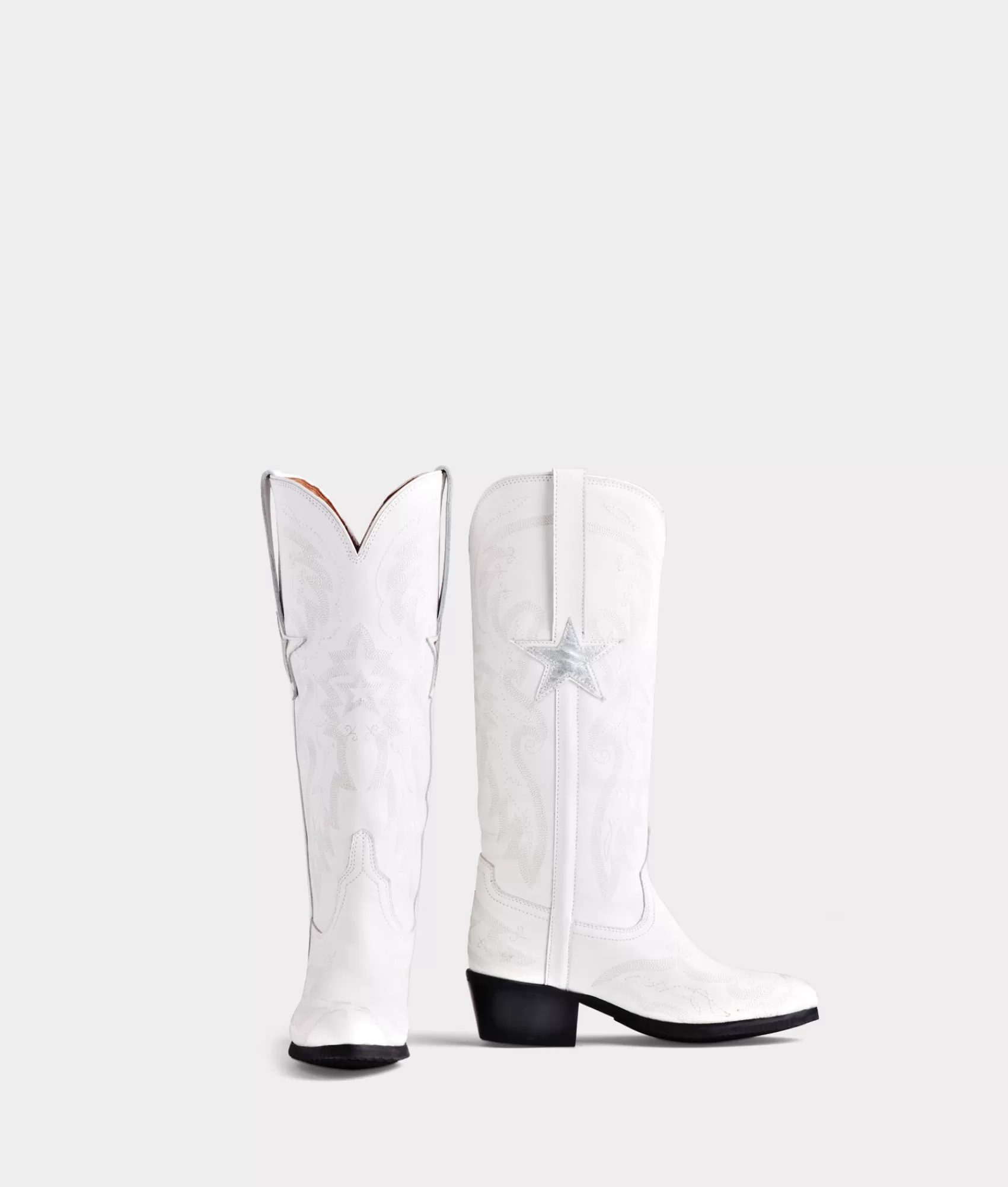 Lucchese Tall | Cowboy | Little Gina (Kids/Youth) White