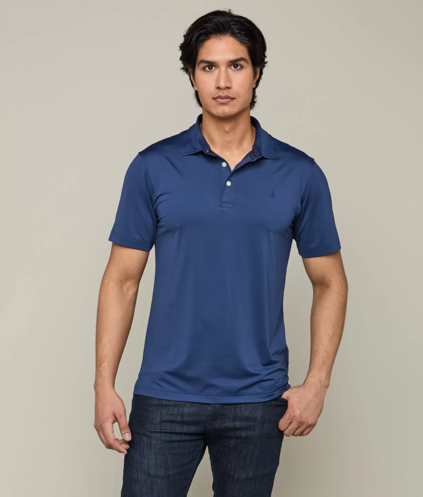Lucchese Tops | Golf Polo DallasCowboysNavy