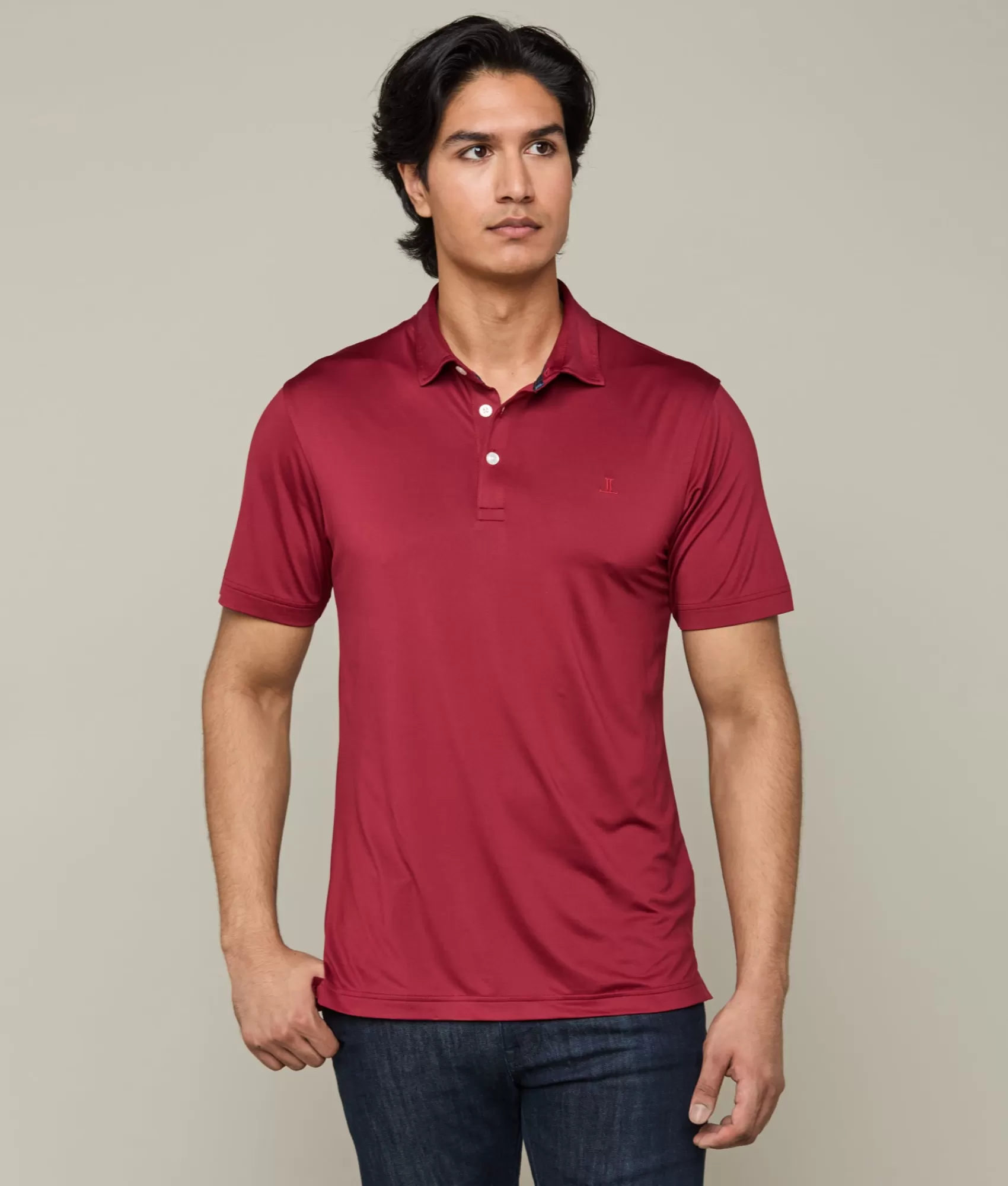 Lucchese Tops | Golf Polo TexasA&MMaroon