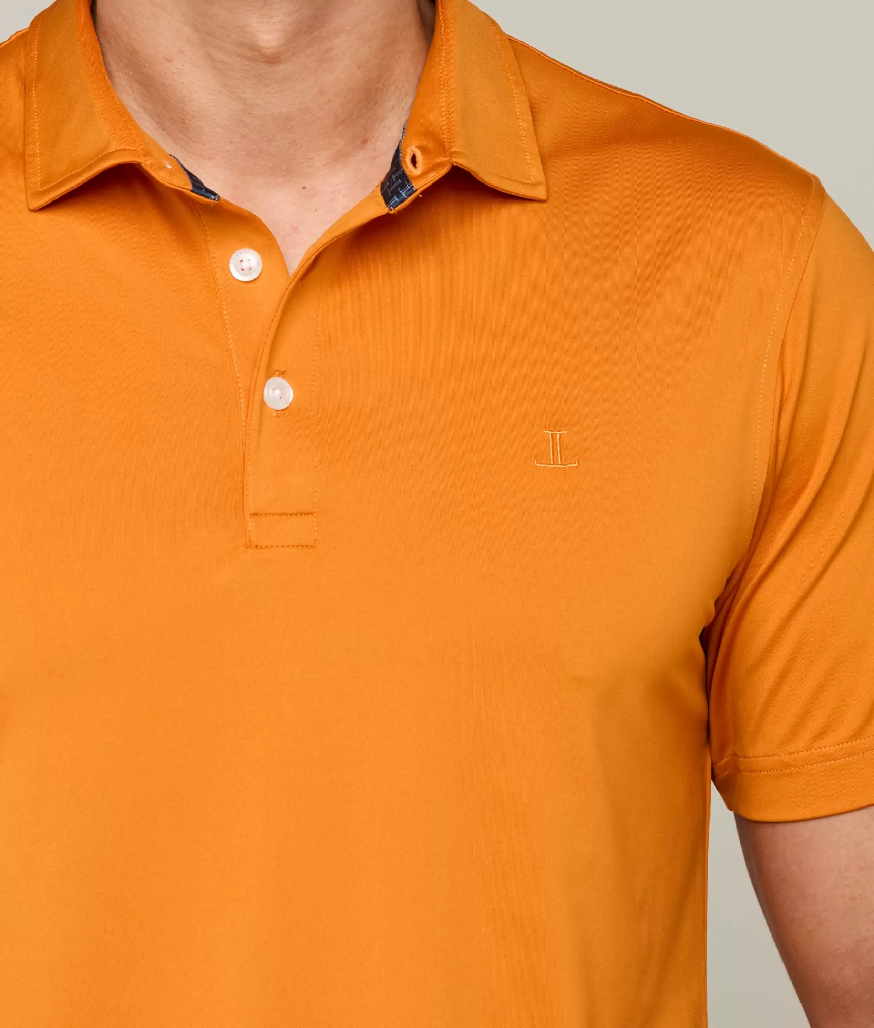 Lucchese Tops | Golf Polo UTBurntOrange