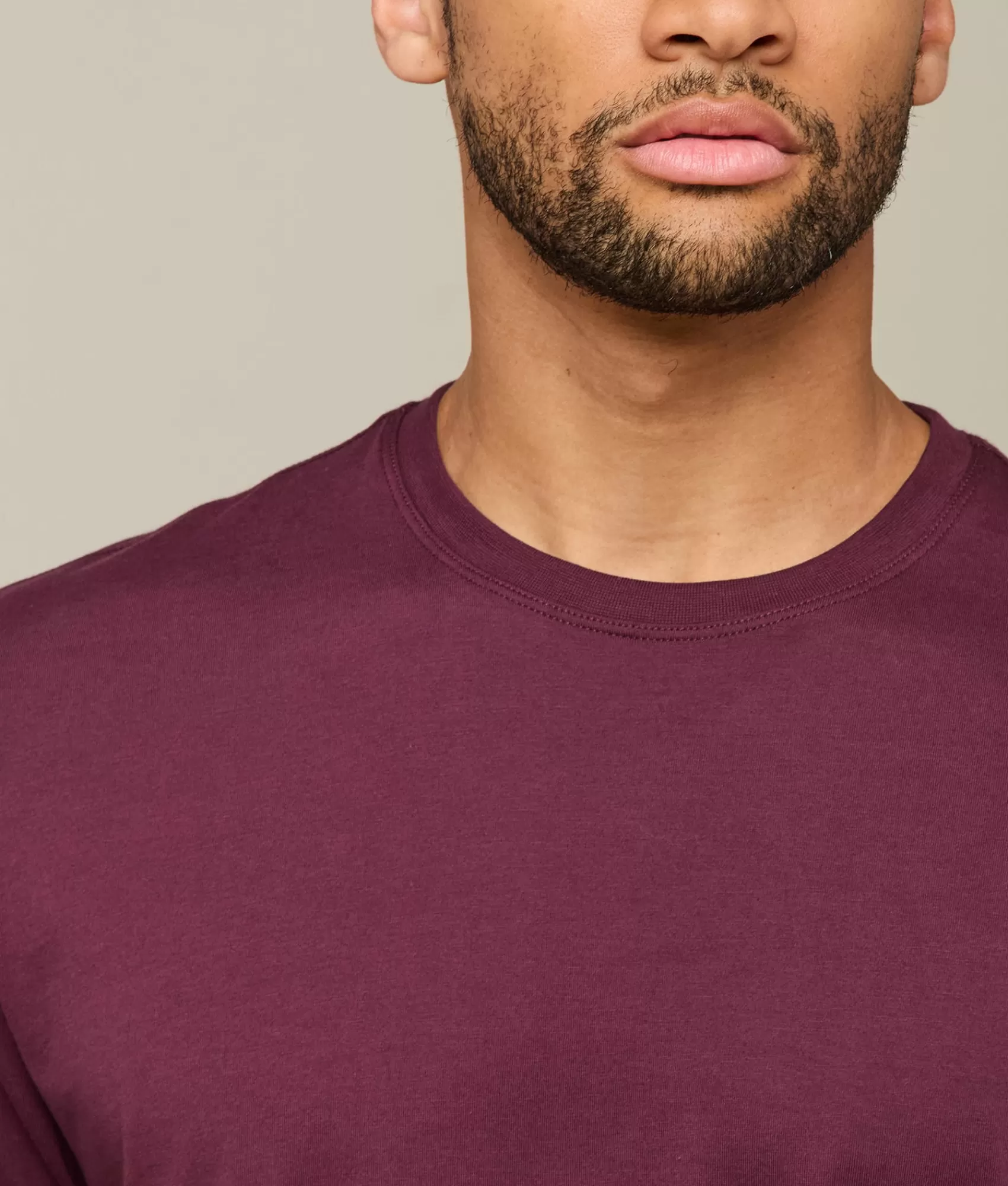 Lucchese Tops | Pima Cotton Tee Purple