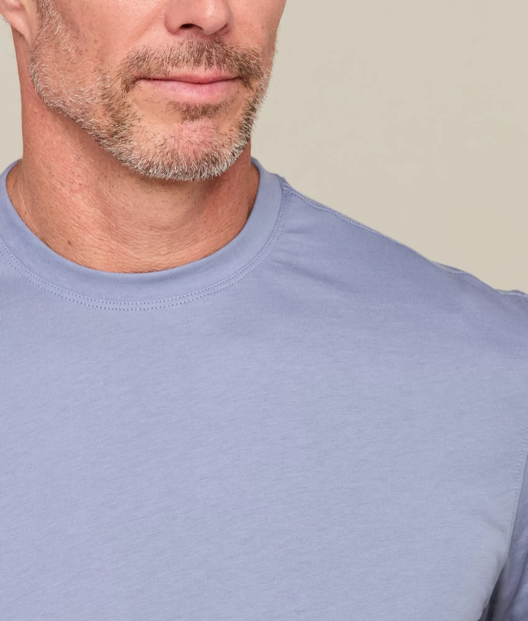 Lucchese Tops | Pima Cotton Tee RoyalBlue