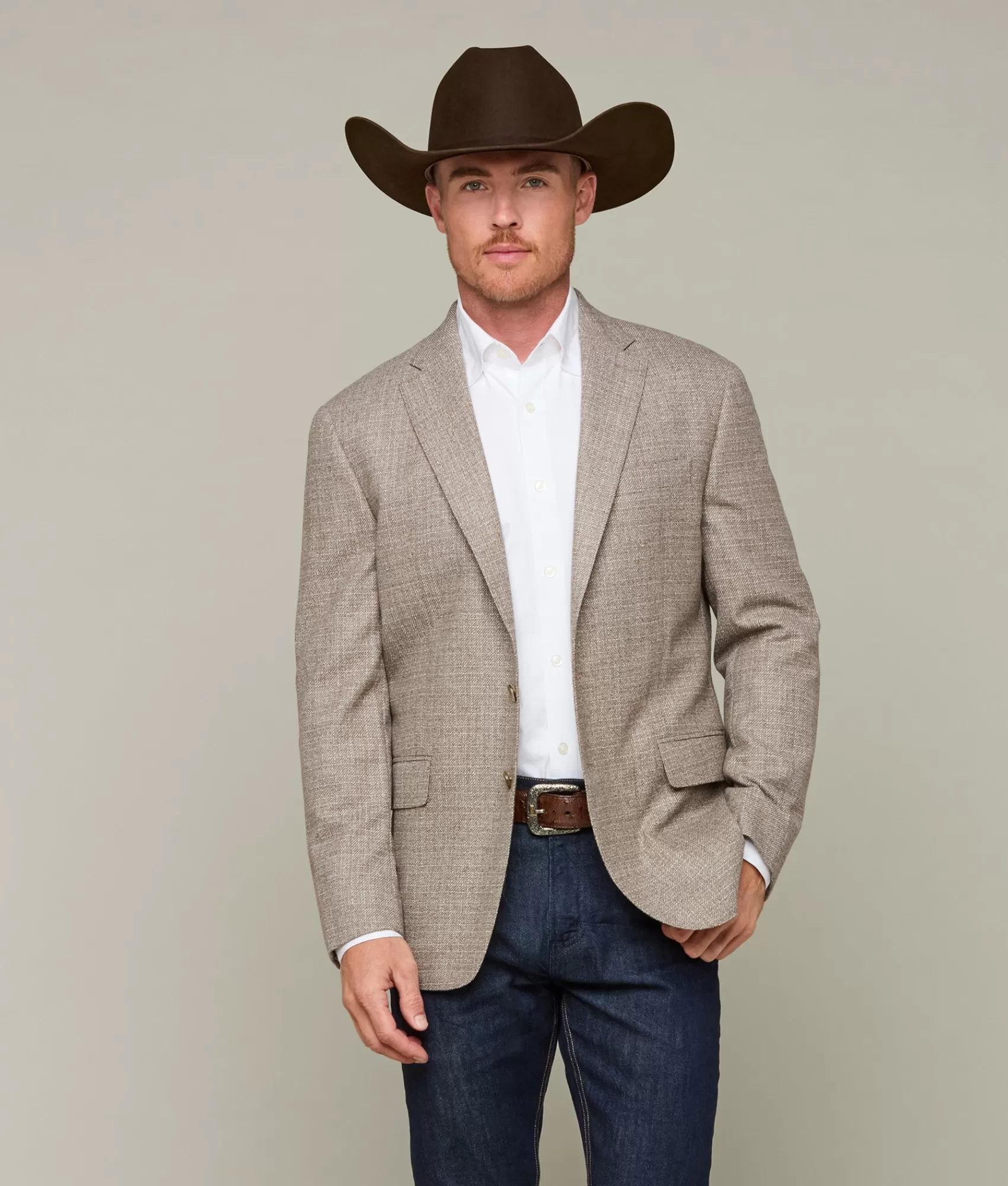 Lucchese Outerwear | Sport Coat MochaBrownMixy