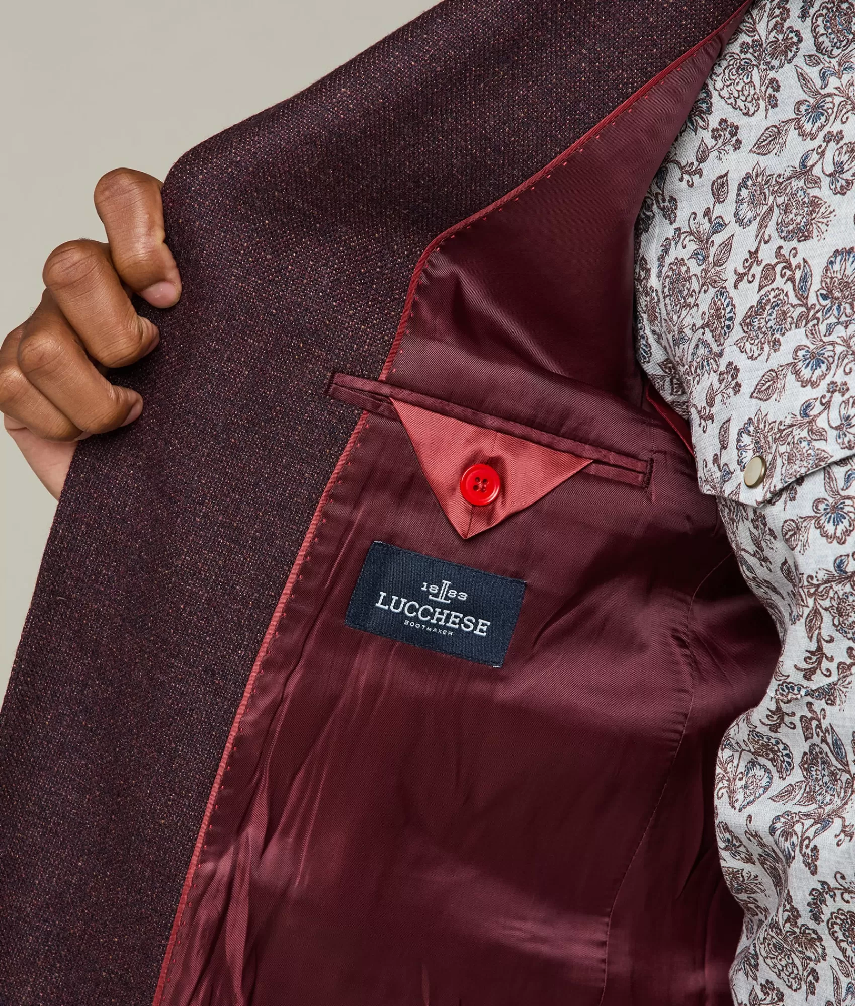 Lucchese Outerwear | Sport Coat Aubergine