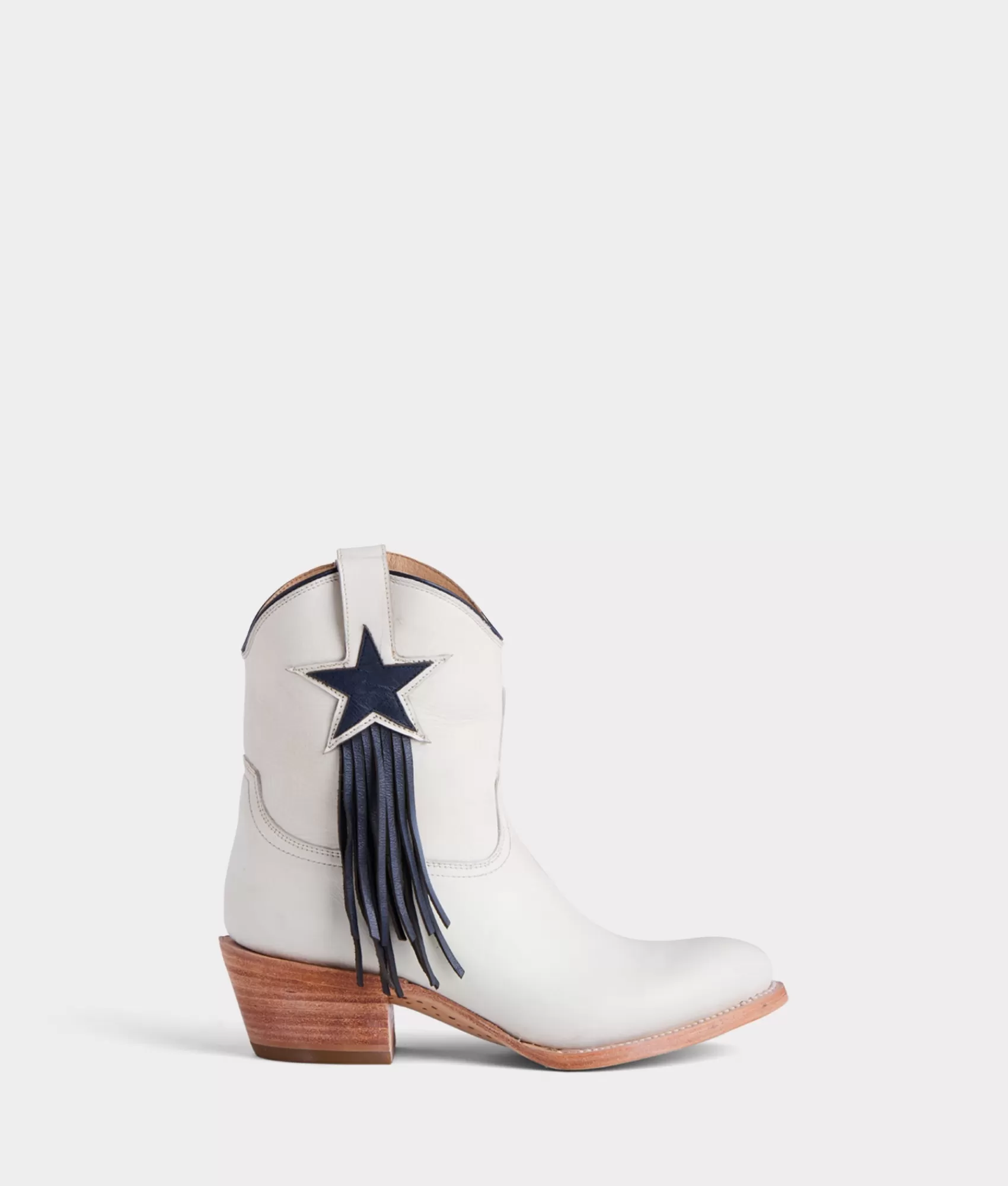 Lucchese Booties | Cowboy | x Dallas Cowboys Five Point Cream