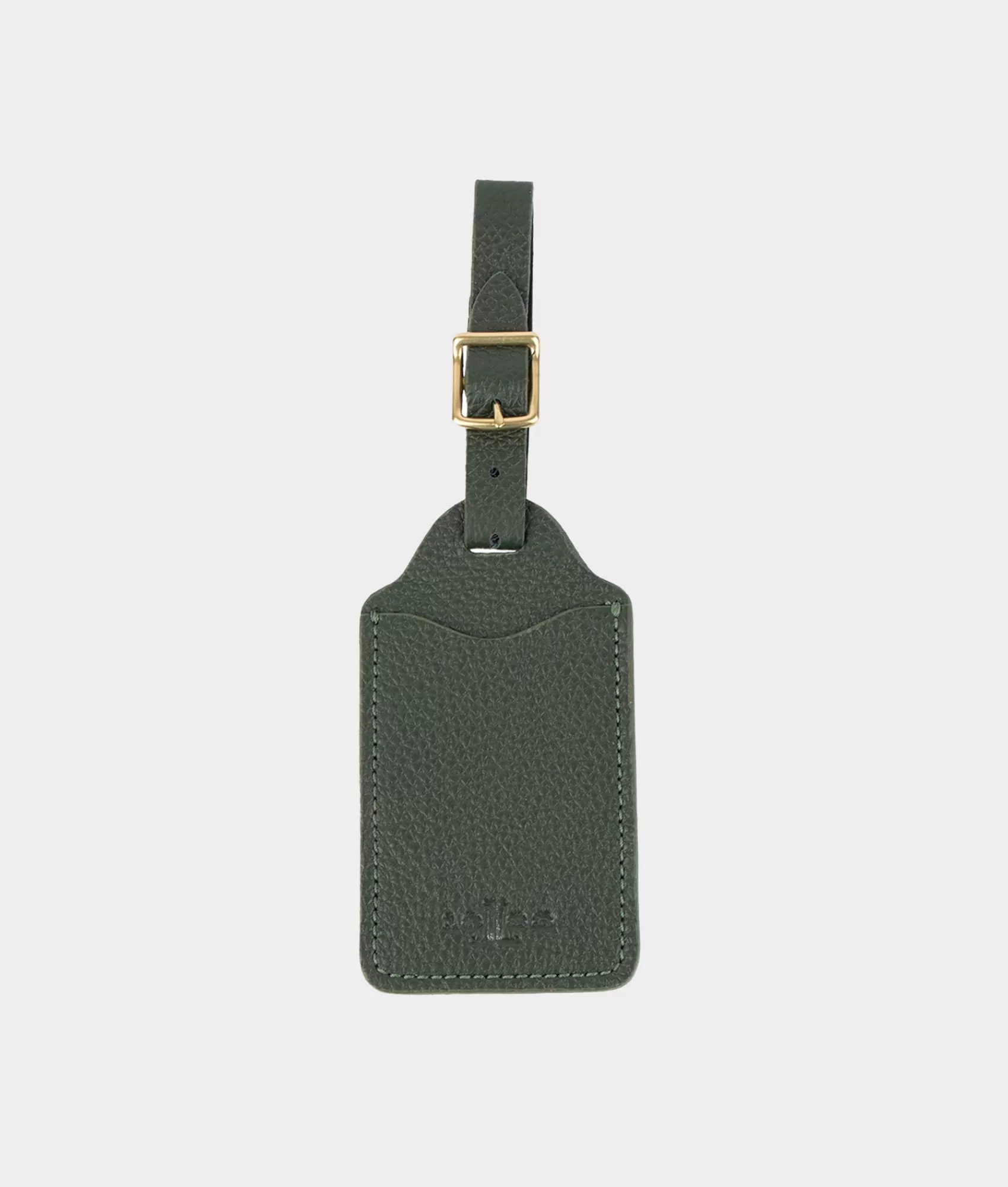 Lucchese Small Leather Goods | Luggage Tag Passport Duo LodenGreen
