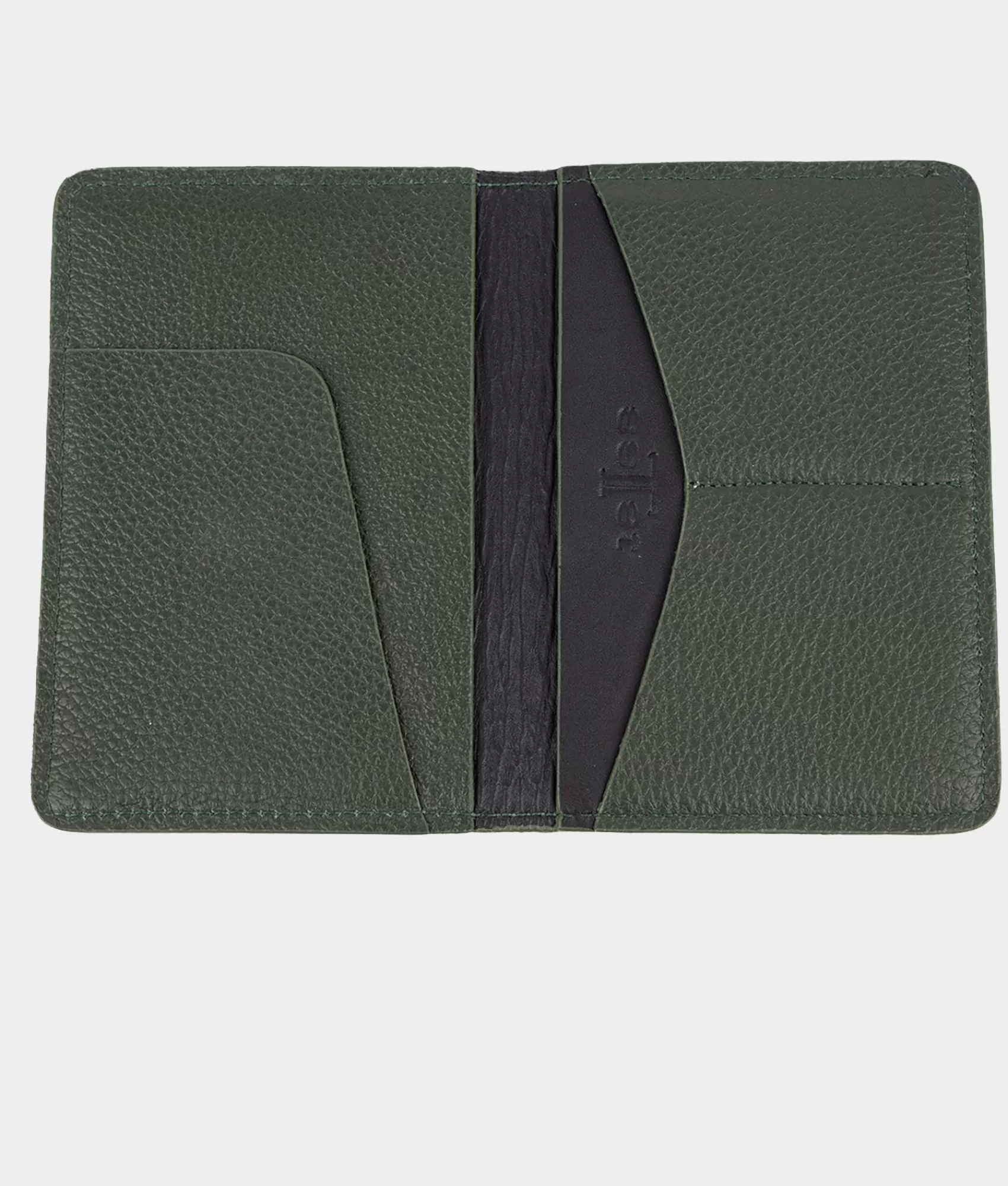Lucchese Small Leather Goods | Luggage Tag Passport Duo LodenGreen