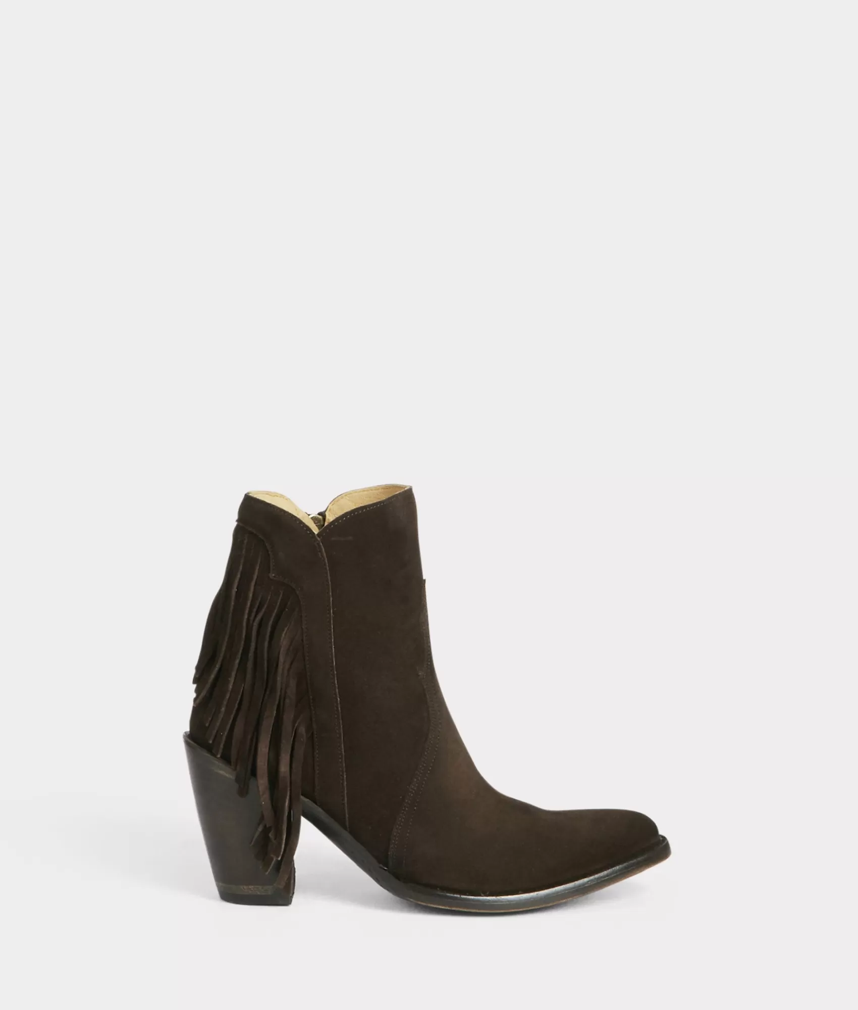 Lucchese Booties | Cowboy | Maypop Chocolate