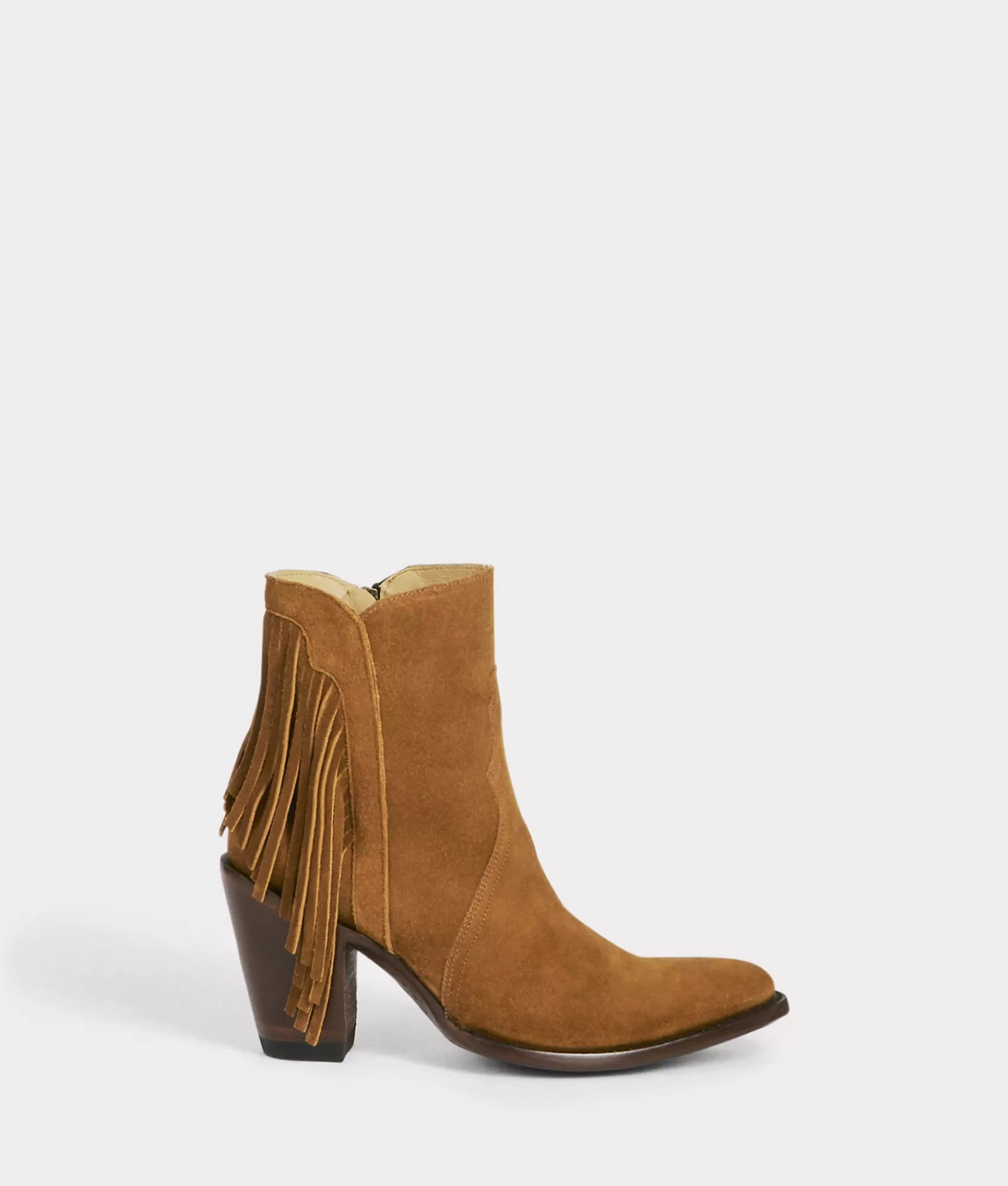Lucchese Booties | Cowboy | Maypop Cognac