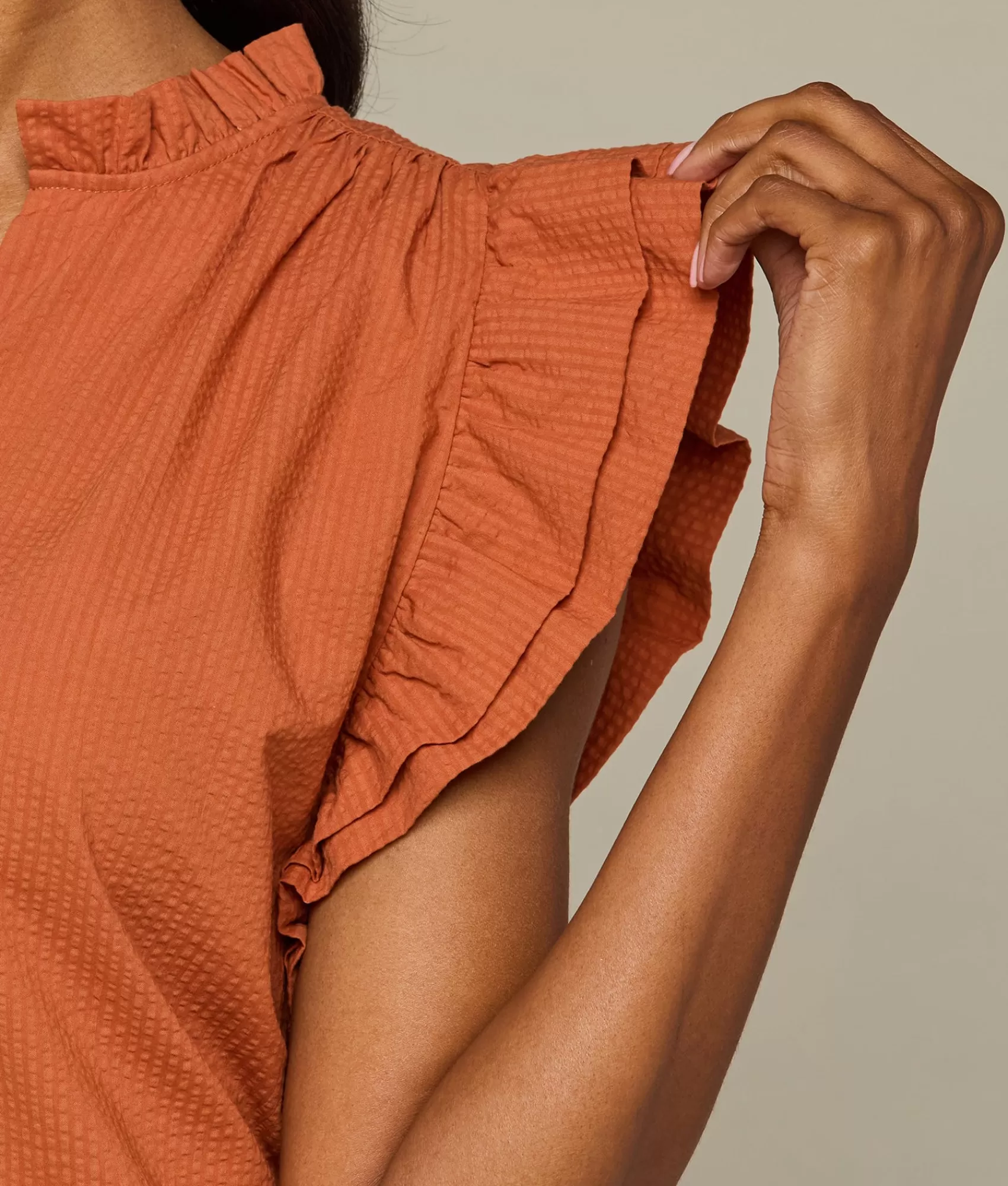 Lucchese Tops | McKinney Top Terracotta