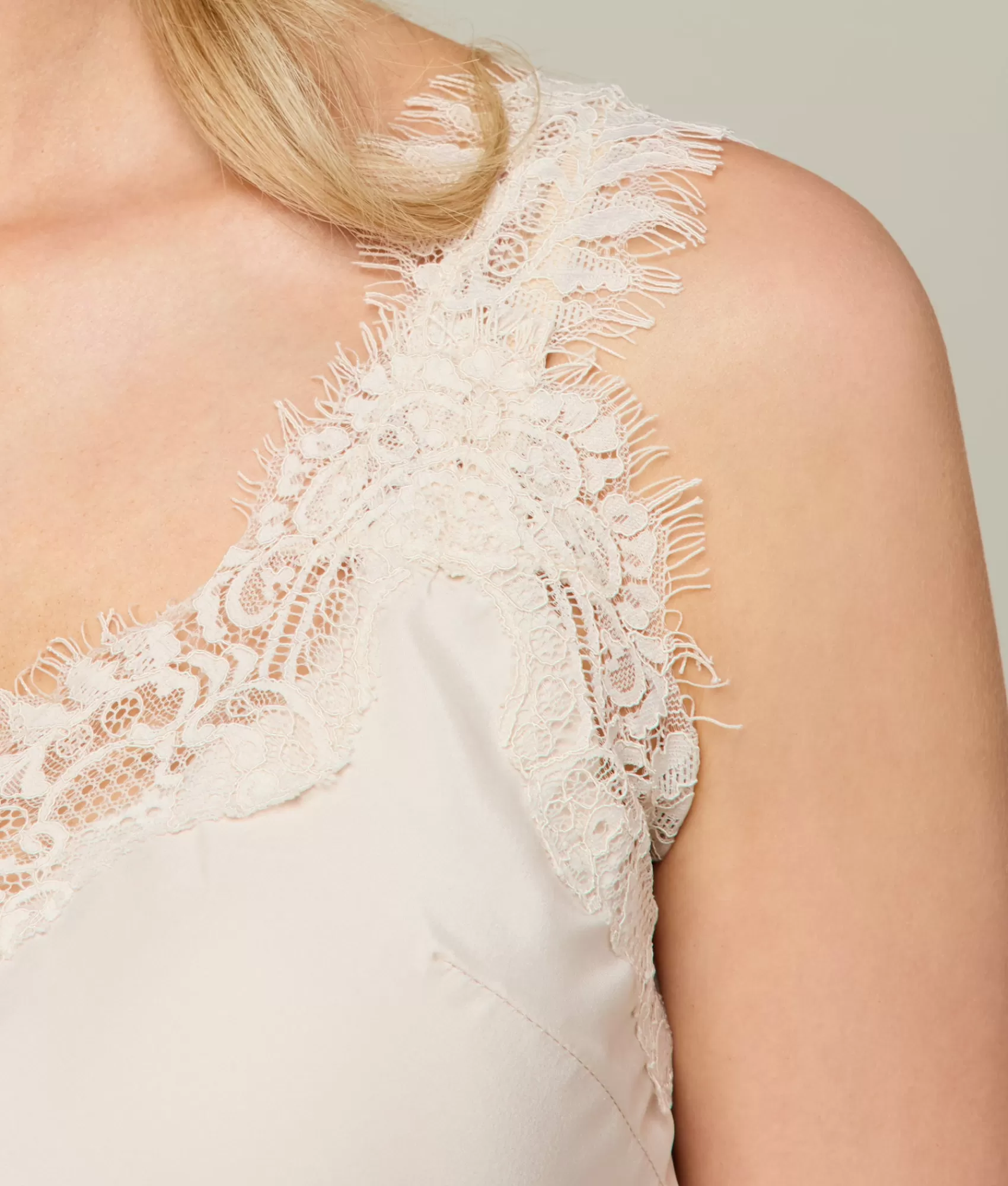 Lucchese Tops | Megan Coco Bias Cami White