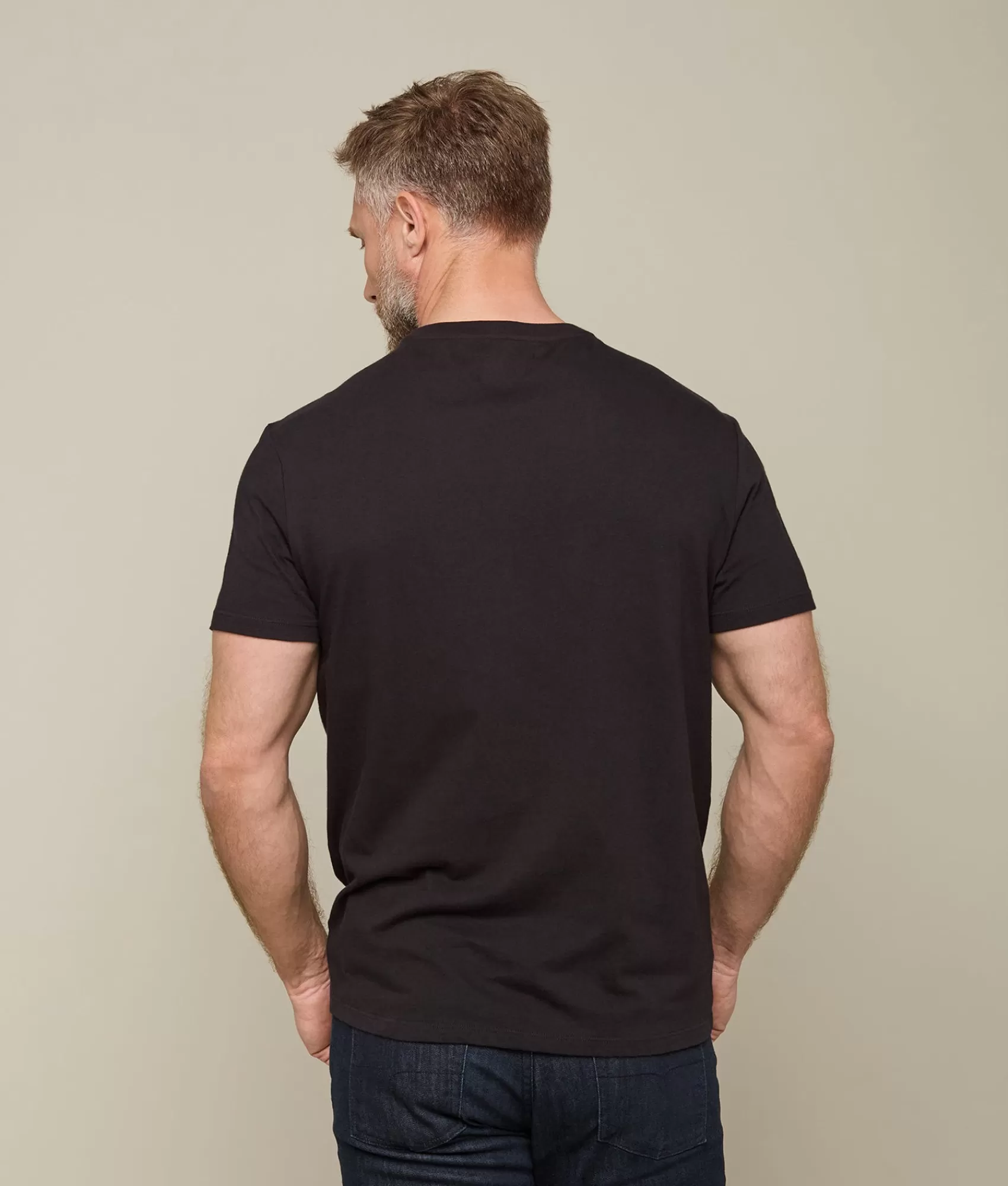 Lucchese Tops | Men's Classic Embroidered Tee Black
