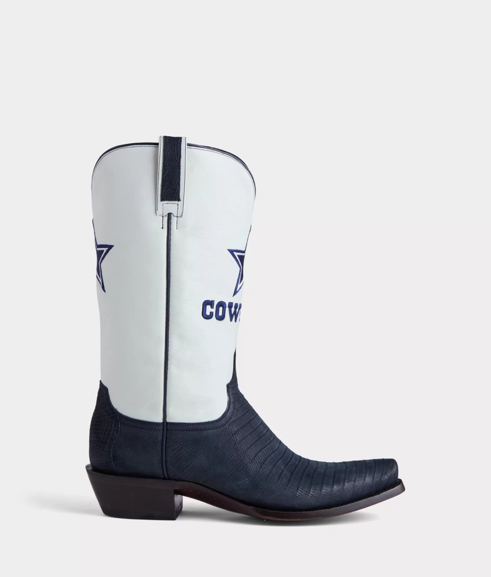 Lucchese Cowboy | Men's x Dallas Cowboys Legacy Navy