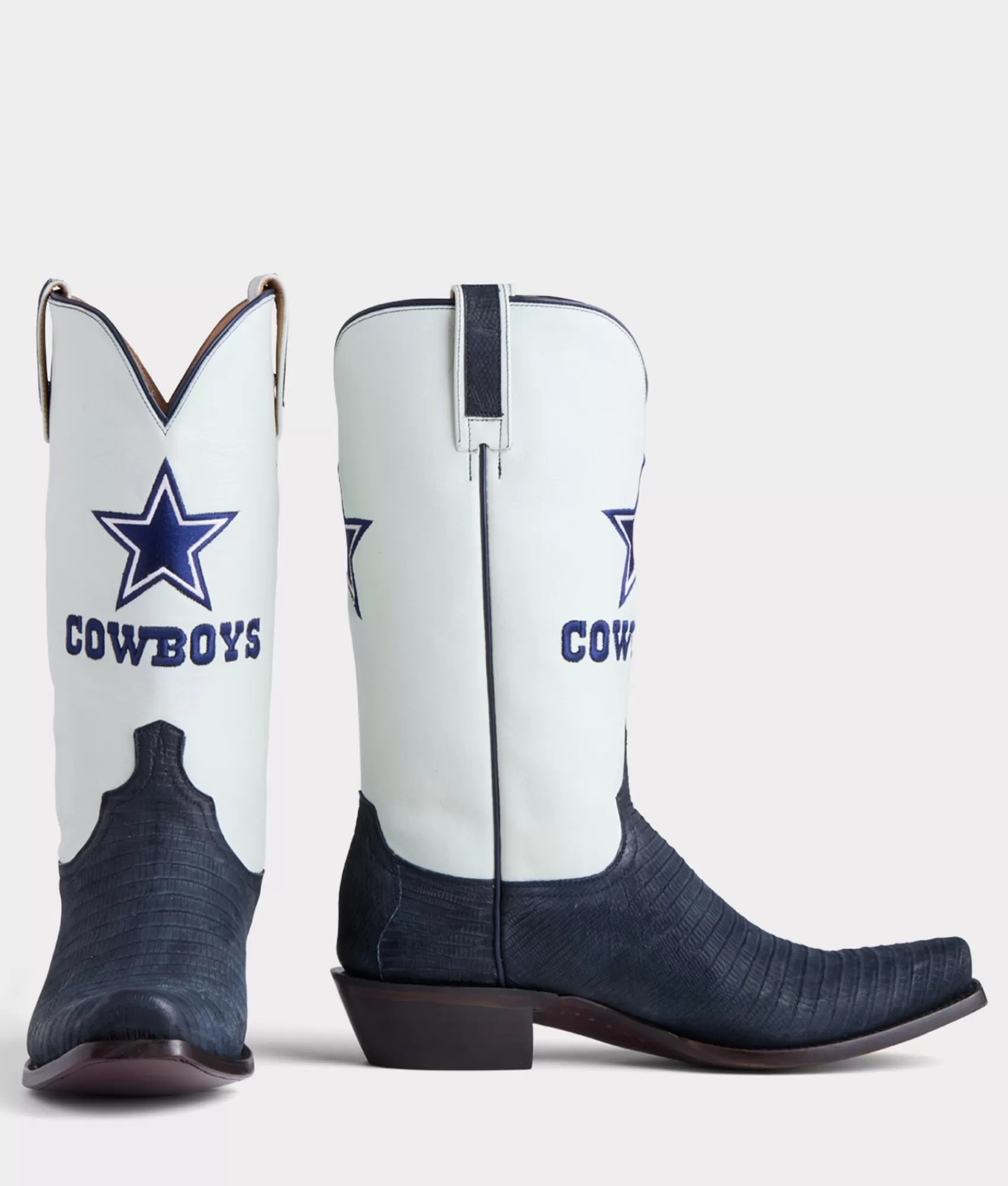 Lucchese Cowboy | Men's x Dallas Cowboys Legacy Navy