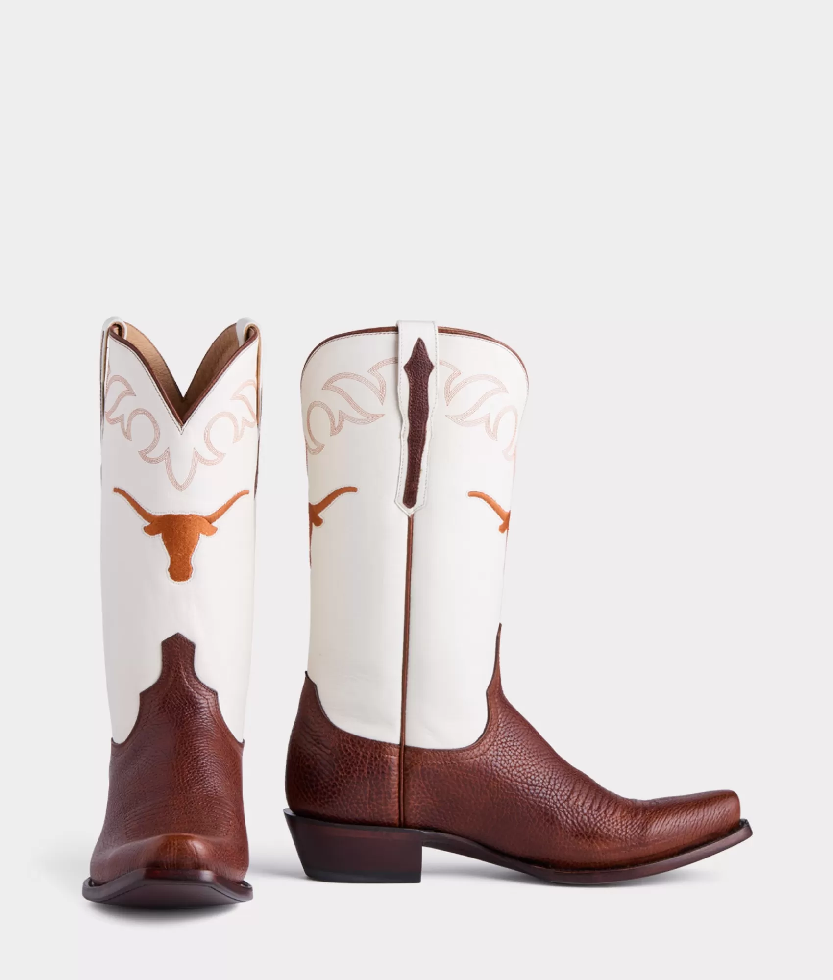 Lucchese Cowboy | Men's x Texas 40 Acres Chocolate