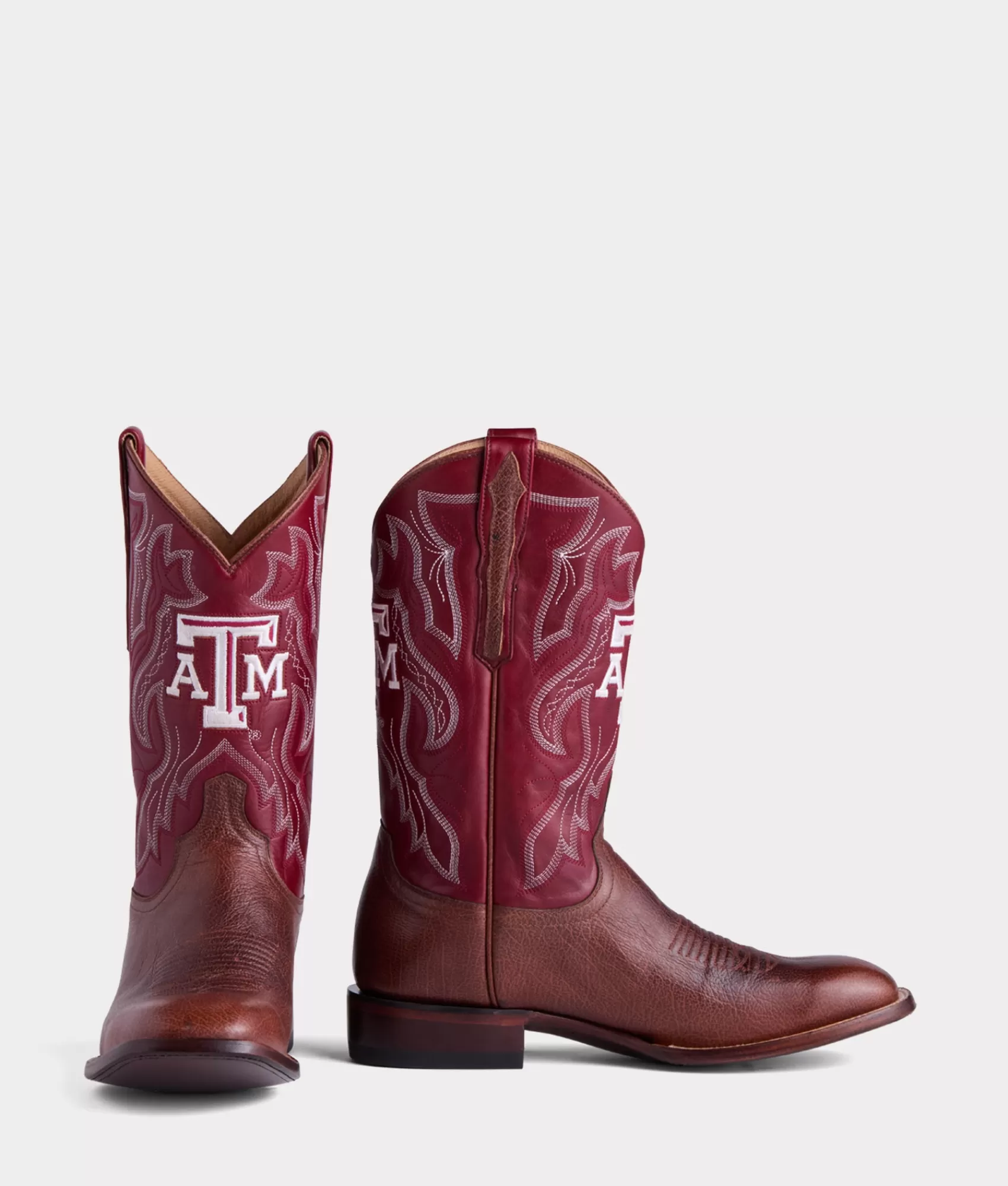 Lucchese Horseman | Men's x Texas A&M 12th Man Chocolate