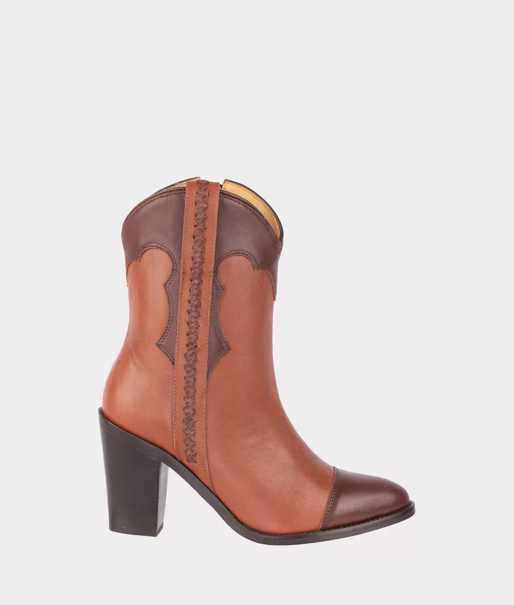 Lucchese Booties | Michelle Cognac