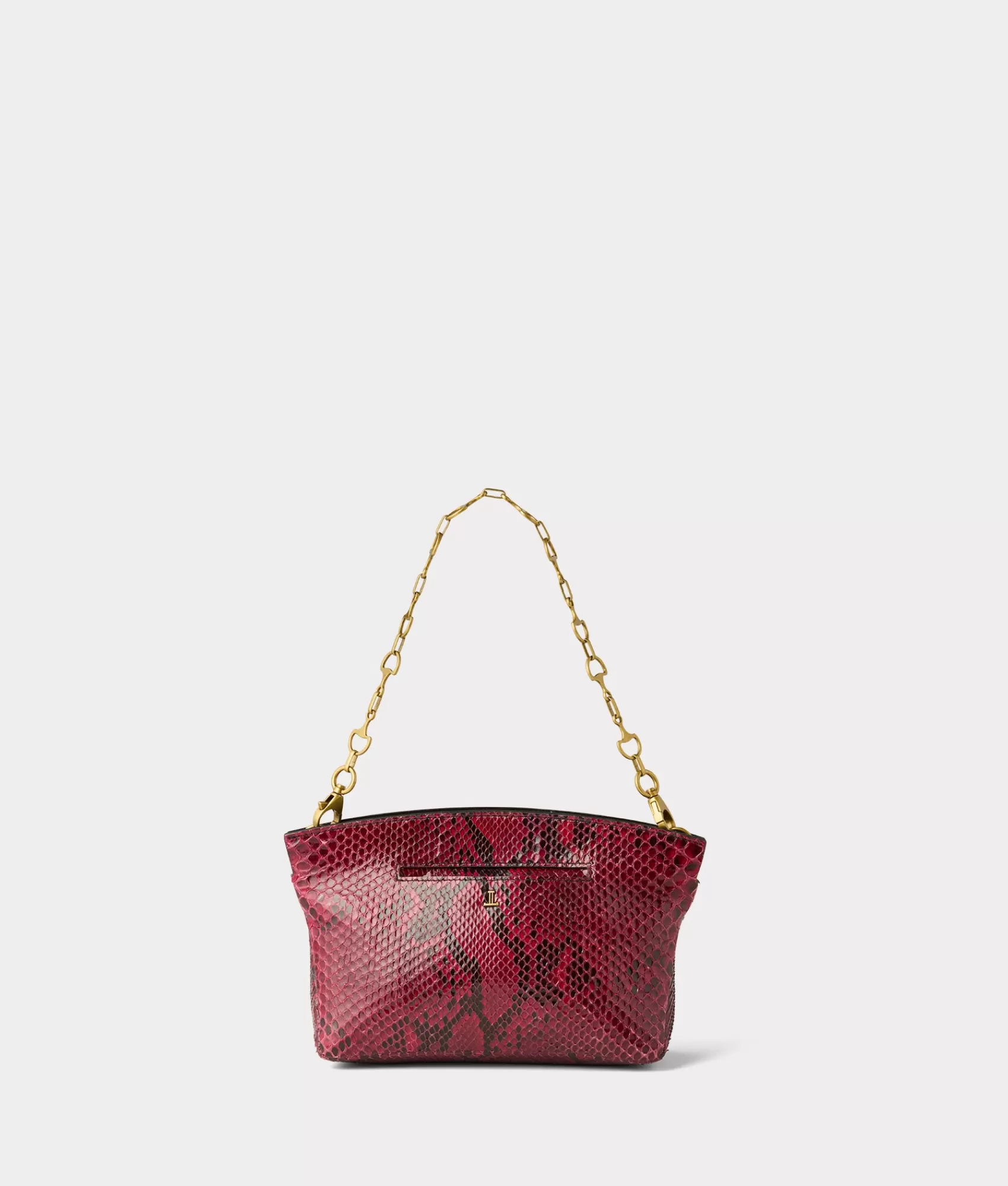 Lucchese Handbags | Mini Elle Exotic Clutch Garnet