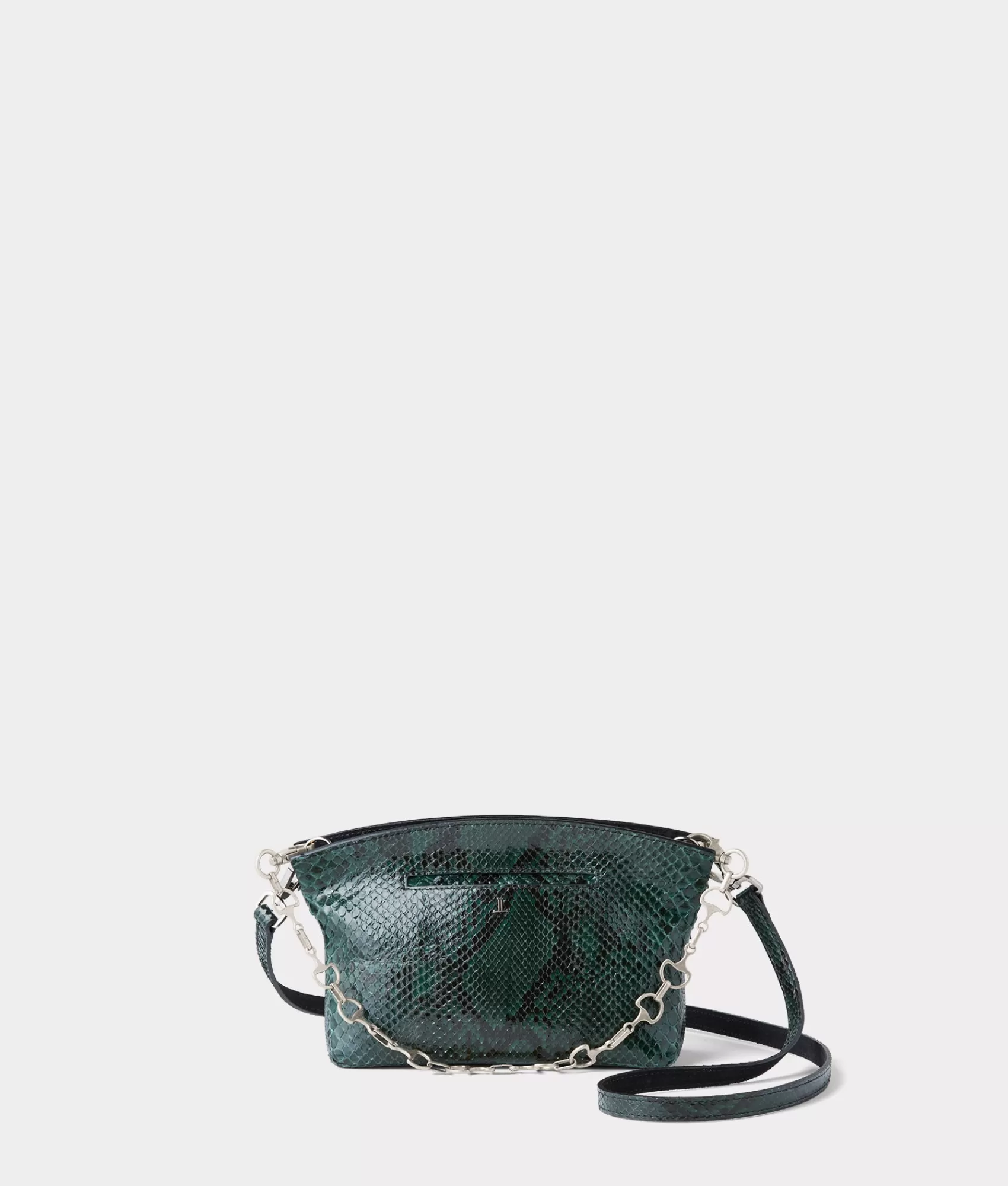Lucchese Handbags | Mini Elle Exotic Clutch Emerald
