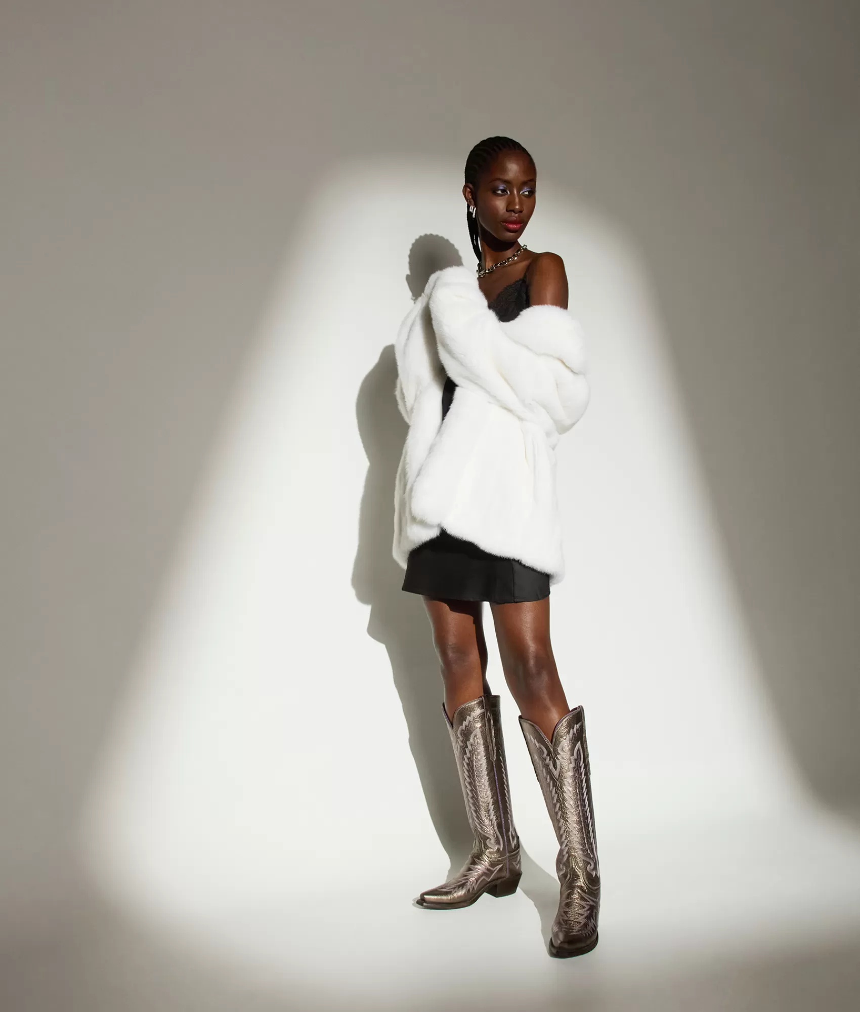 Lucchese Outerwear | Furs | Mink Coat White