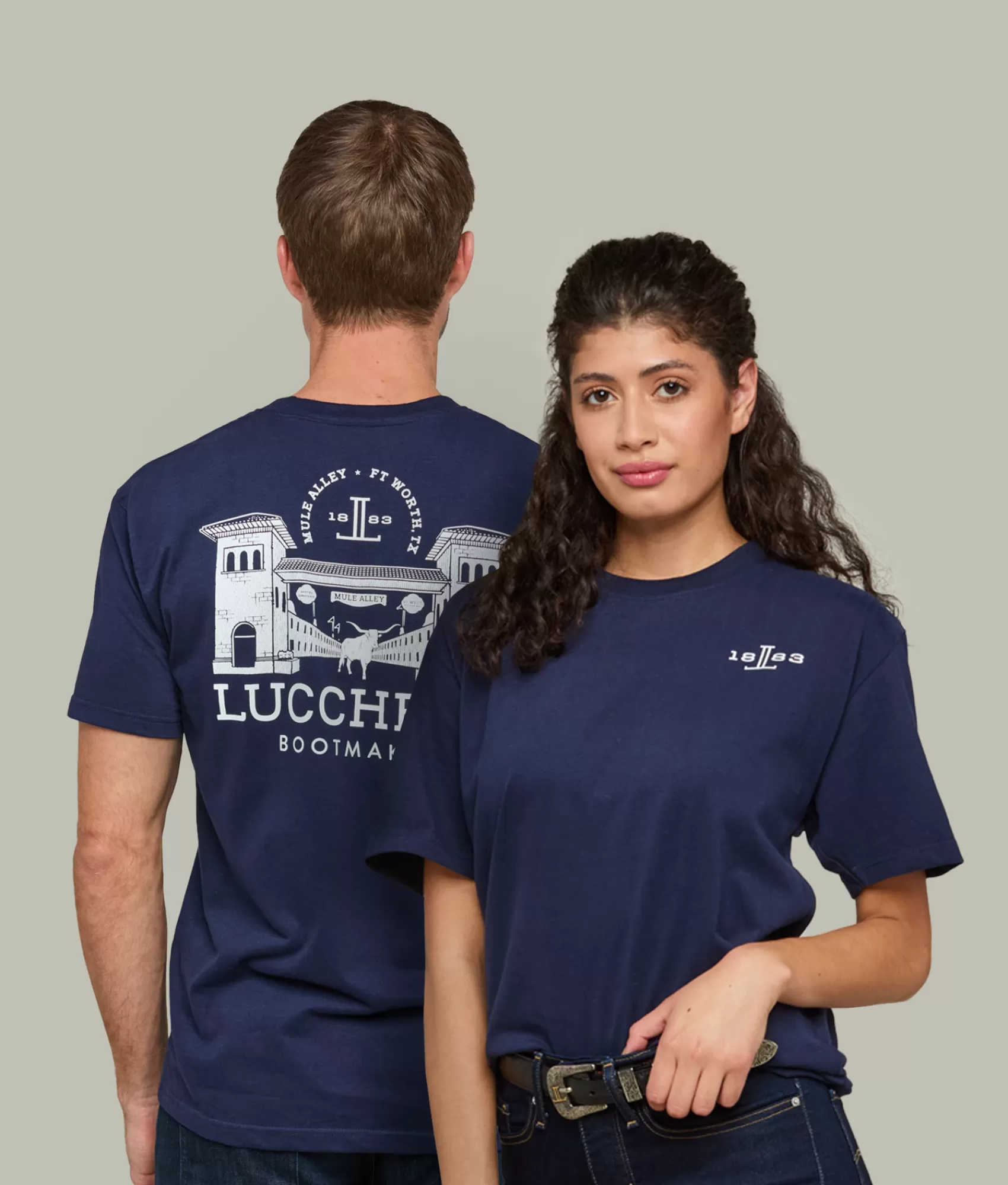 Lucchese Tops | Tops | Mule Alley Tee Navy