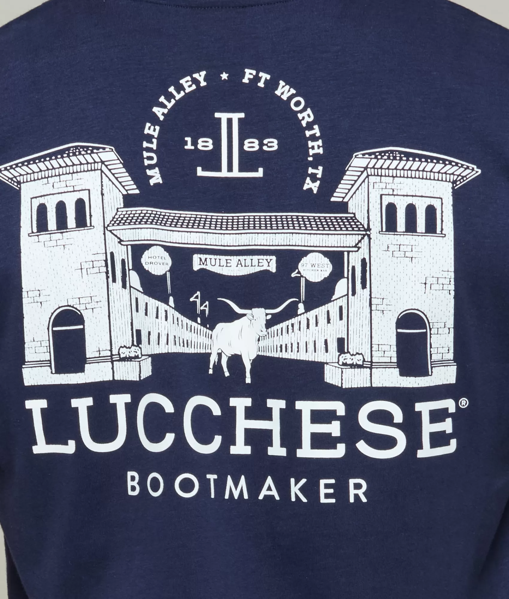 Lucchese Tops | Tops | Mule Alley Tee Navy