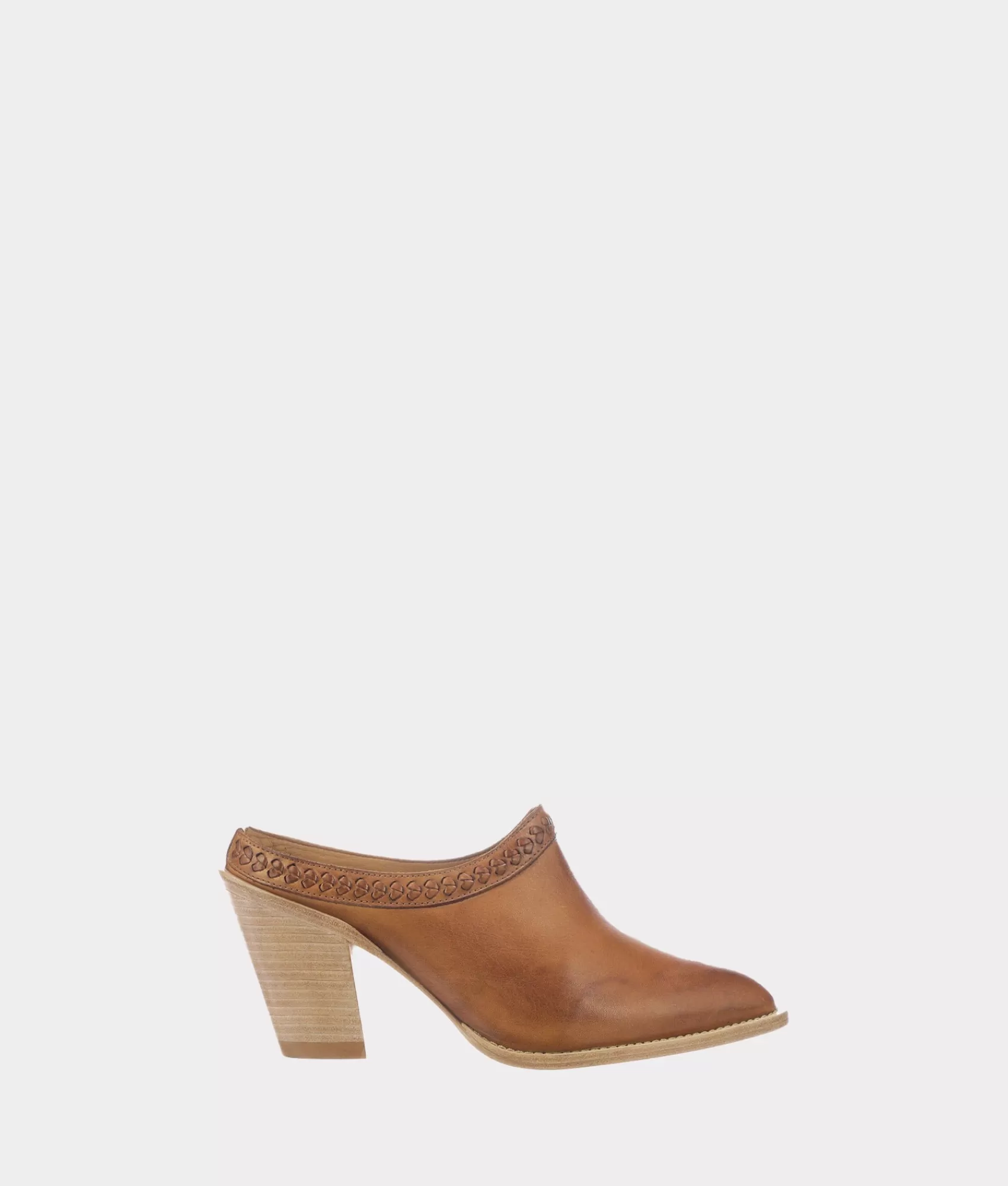 Lucchese Mules | Patti GoldenTan